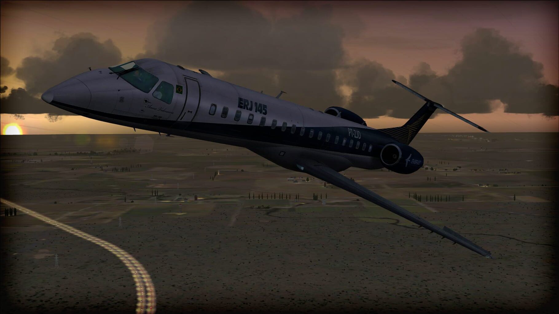 Microsoft Flight Simulator X: Steam Edition - Embraer ERJ 145LR