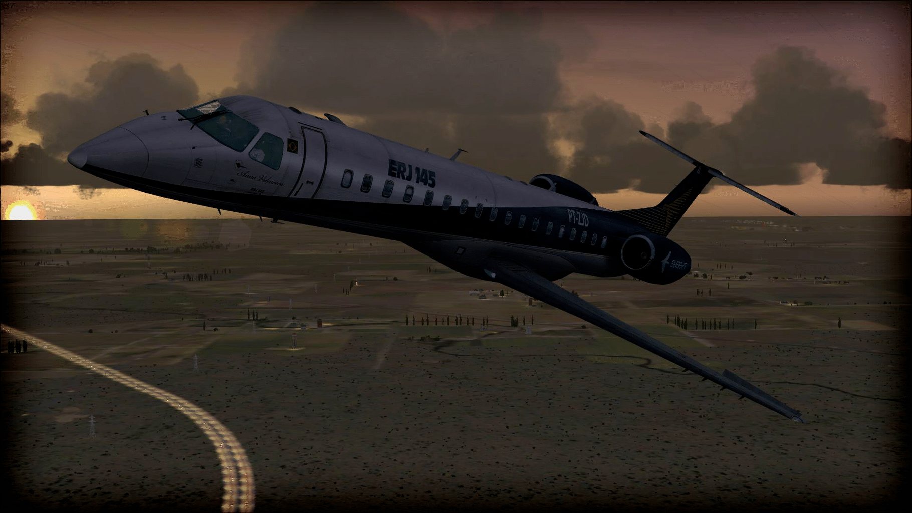 Microsoft Flight Simulator X: Steam Edition - Embraer ERJ 145LR screenshot