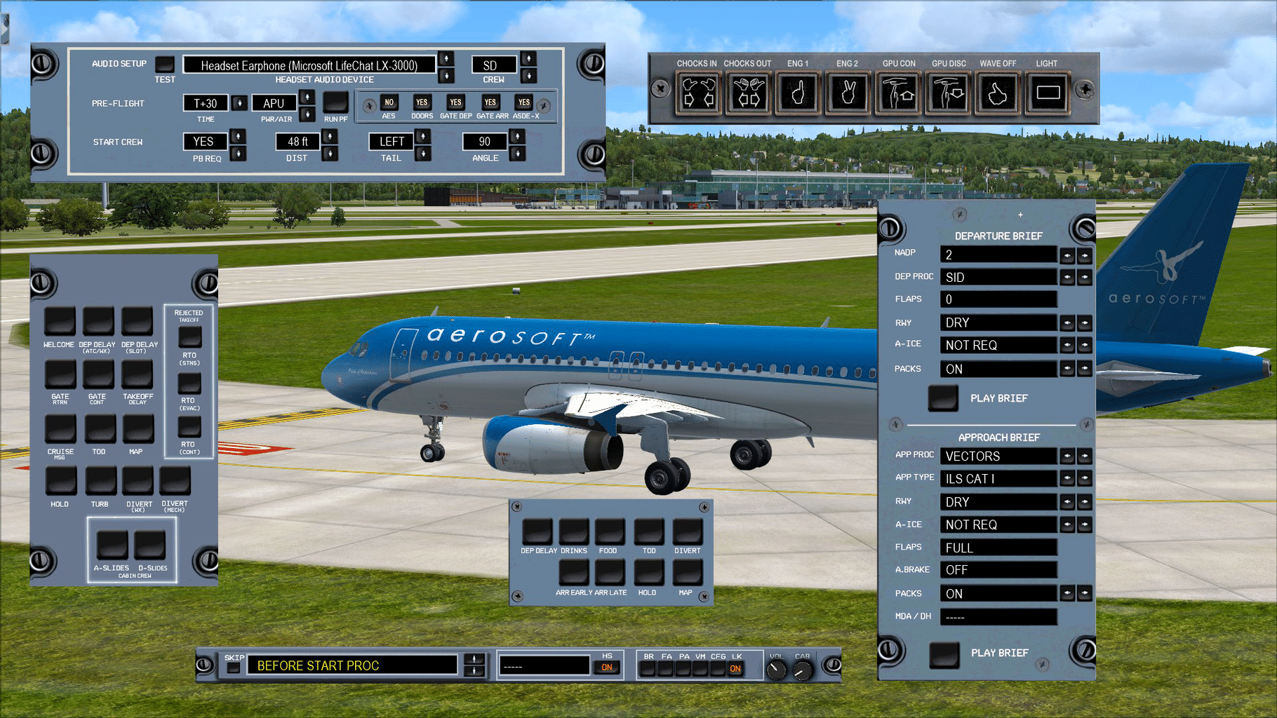 Microsoft Flight Simulator X: Steam Edition - FS2Crew Airbus Tools screenshot