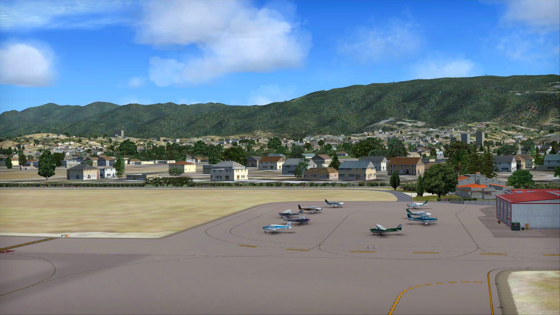 Microsoft Flight Simulator X: Steam Edition - Santa Barbara Airport (KSBA)