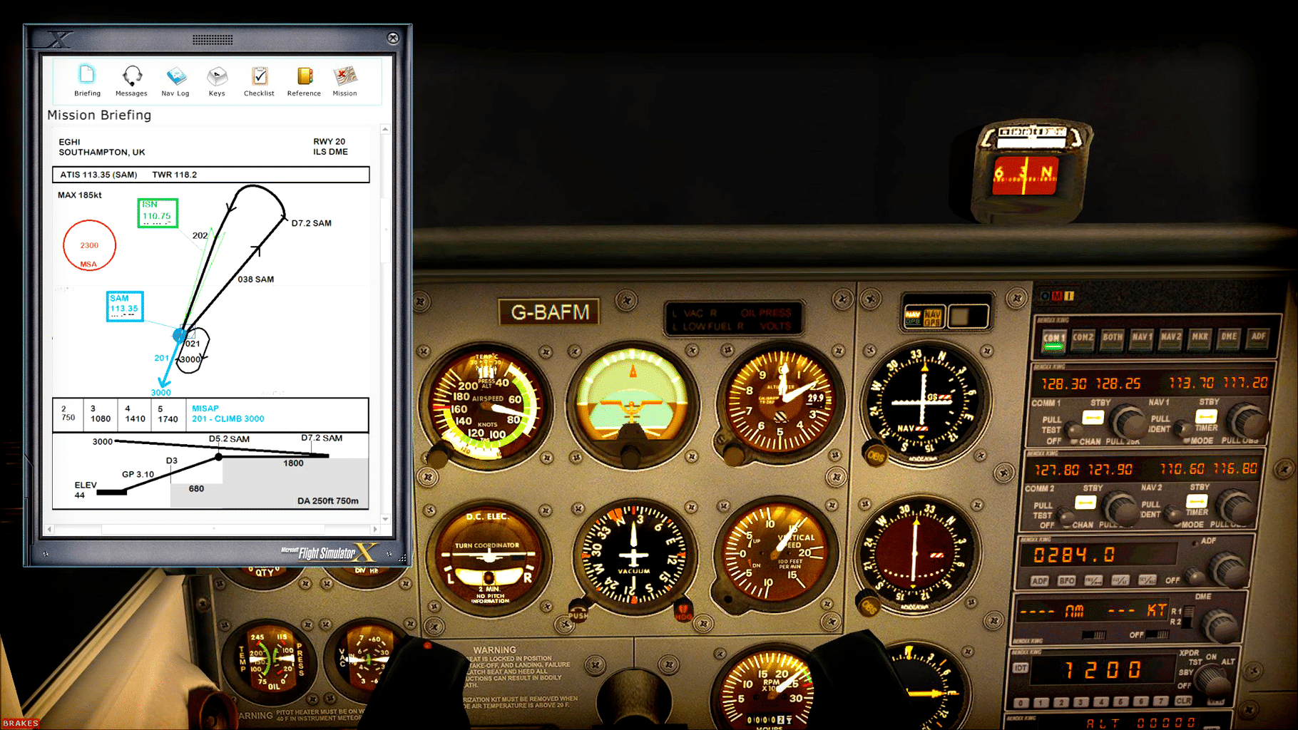 Microsoft Flight Simulator X: Steam Edition - FS Academy: On Instruments screenshot