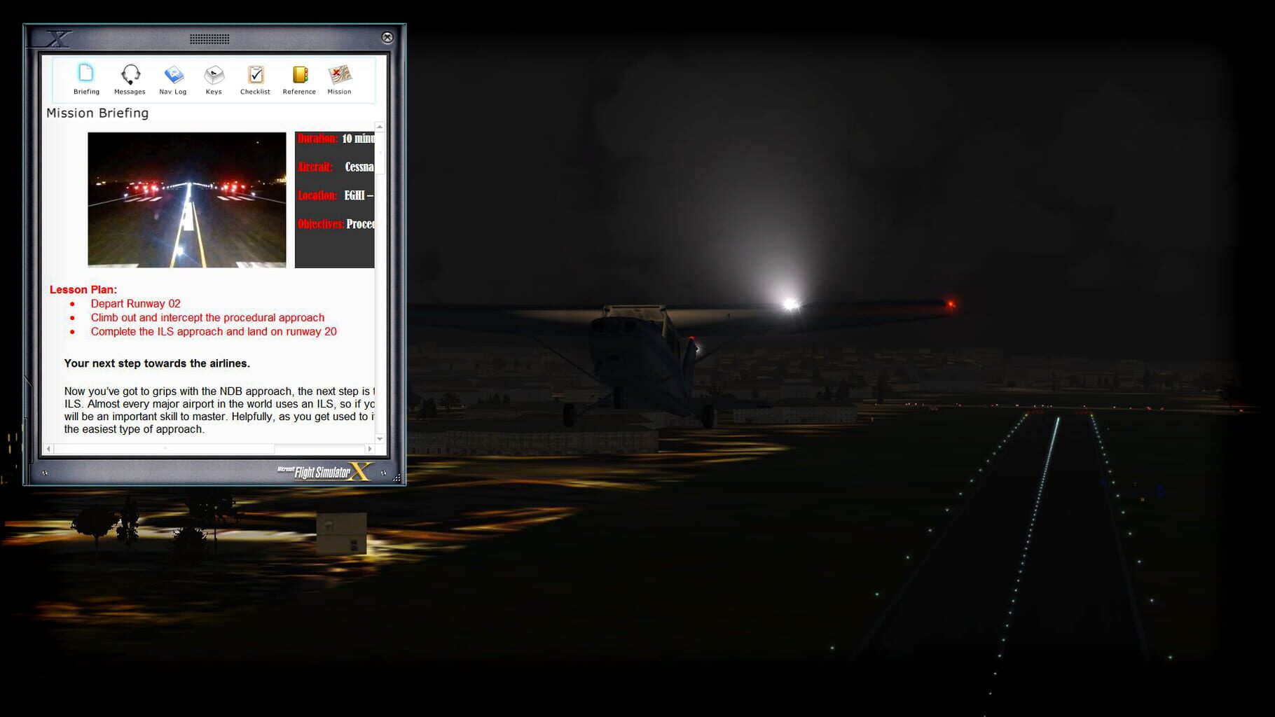 Microsoft Flight Simulator X: Steam Edition - FS Academy: On Instruments