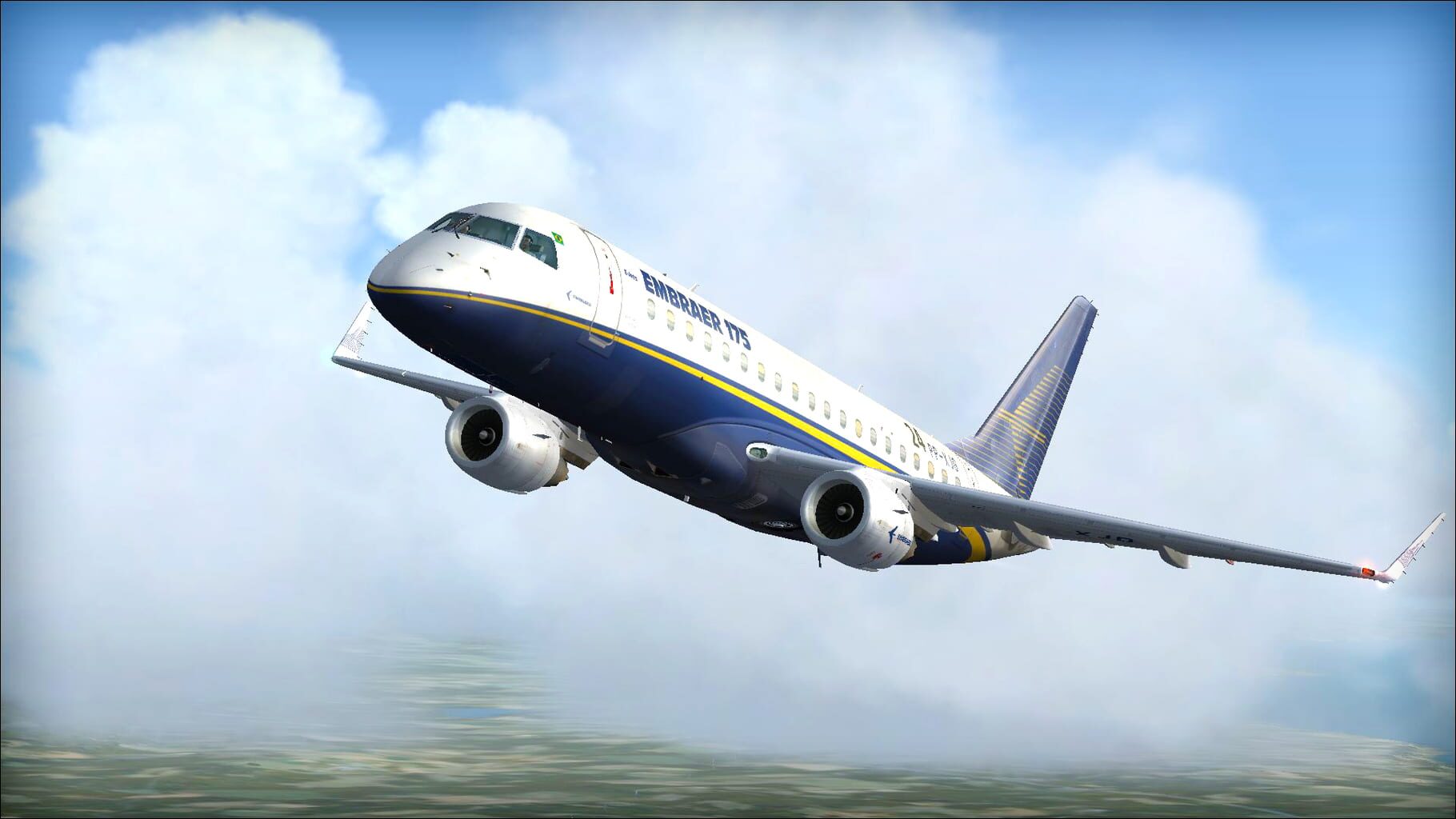 Microsoft Flight Simulator X: Steam Edition - Embraer E-Jets 175 & 195