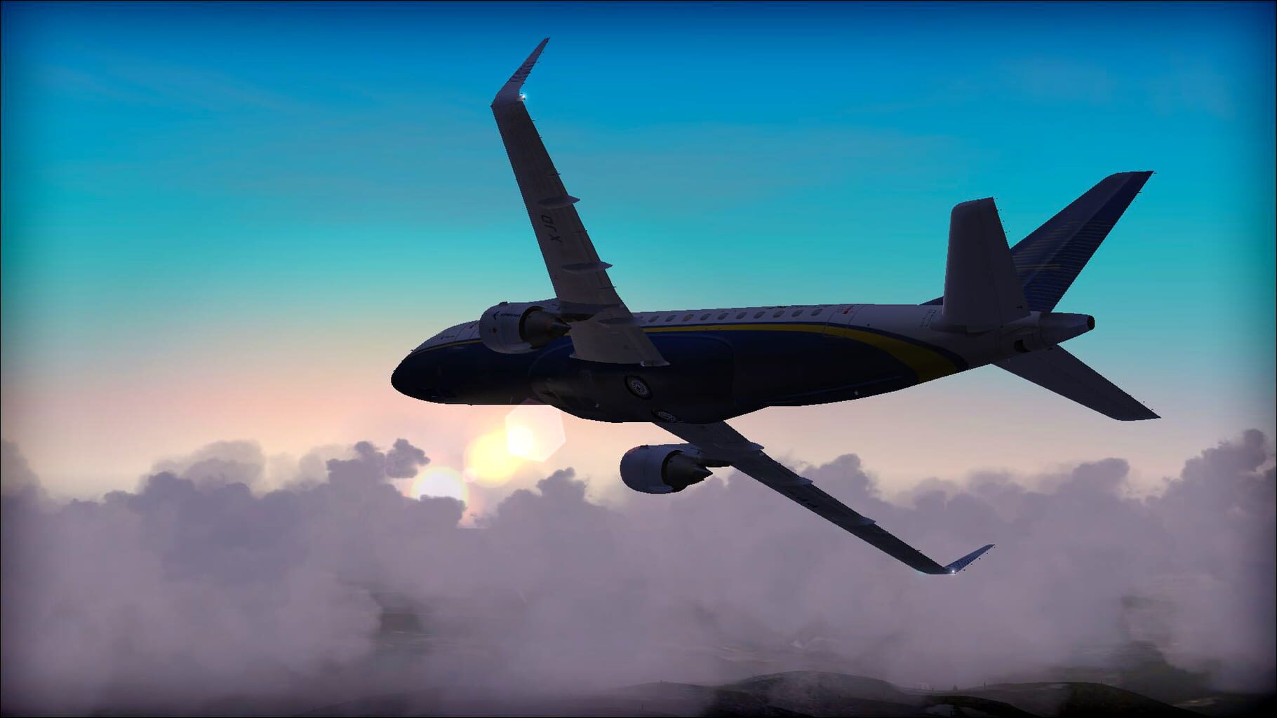 Microsoft Flight Simulator X: Steam Edition - Embraer E-Jets 175 & 195