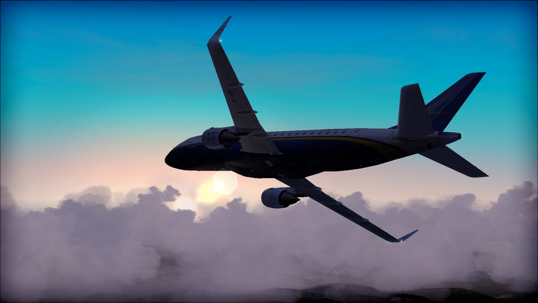 Microsoft Flight Simulator X: Steam Edition - Embraer E-Jets 175 & 195 screenshot