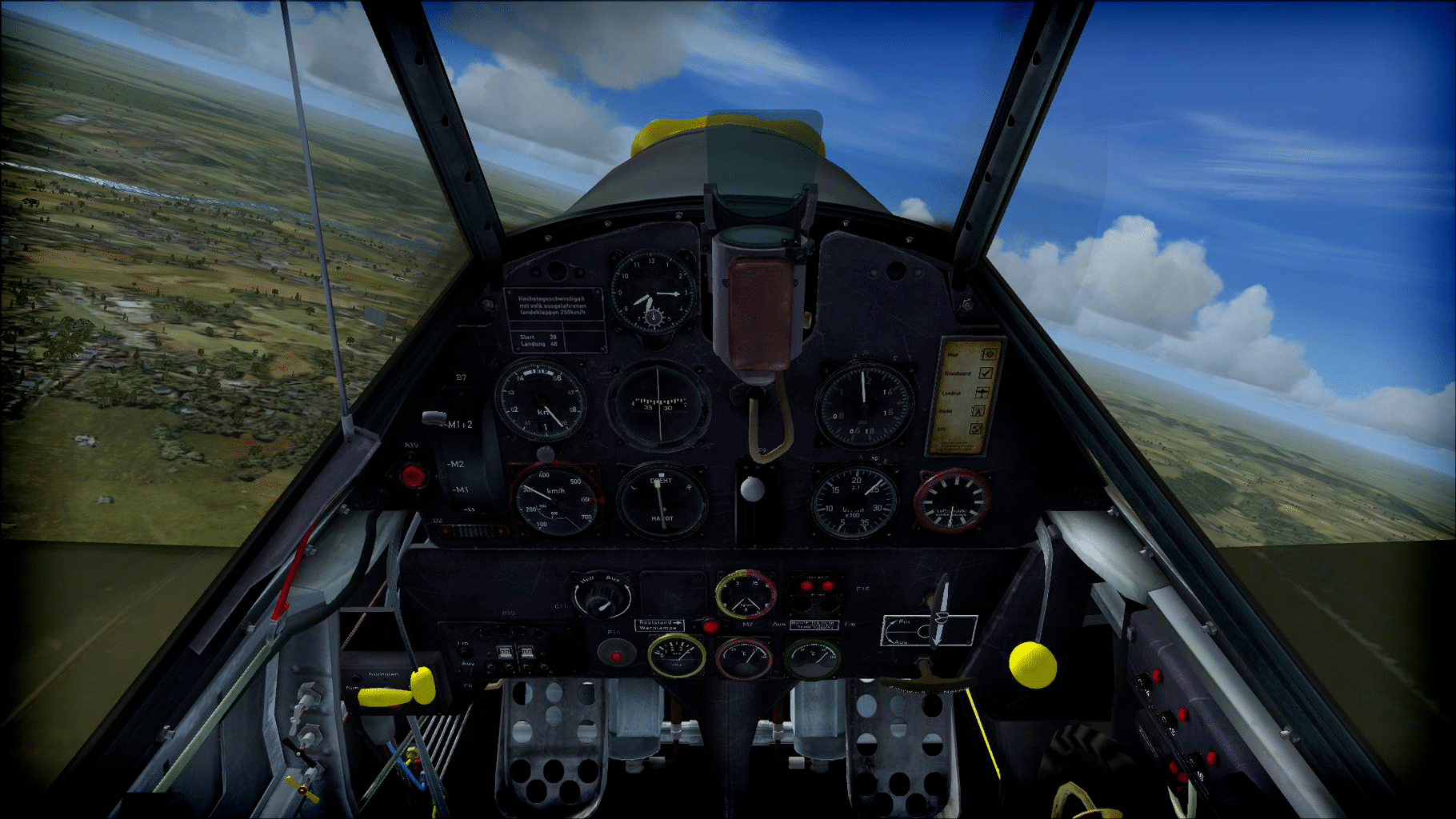 Microsoft Flight Simulator X: Steam Edition - Messerschmitt Bf 109 screenshot