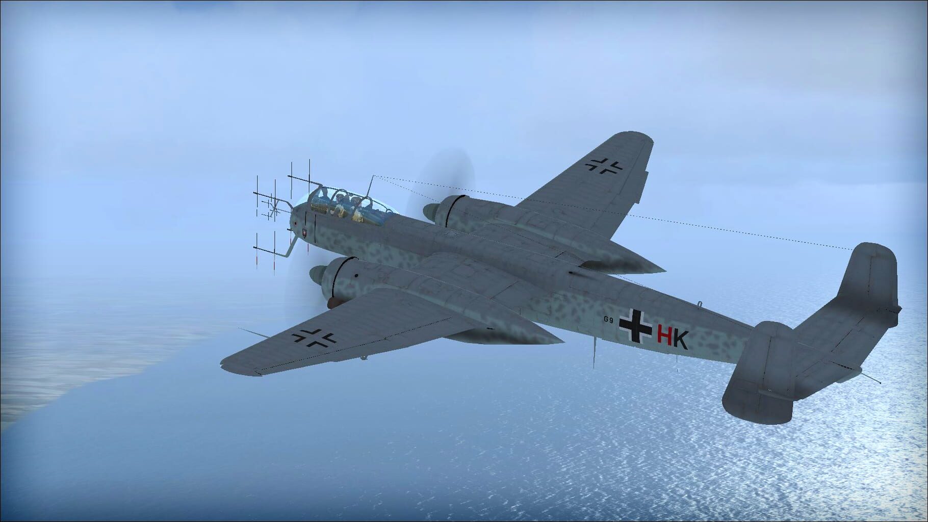 Microsoft Flight Simulator X: Steam Edition - Heinkel He219 Uhu (Owl)