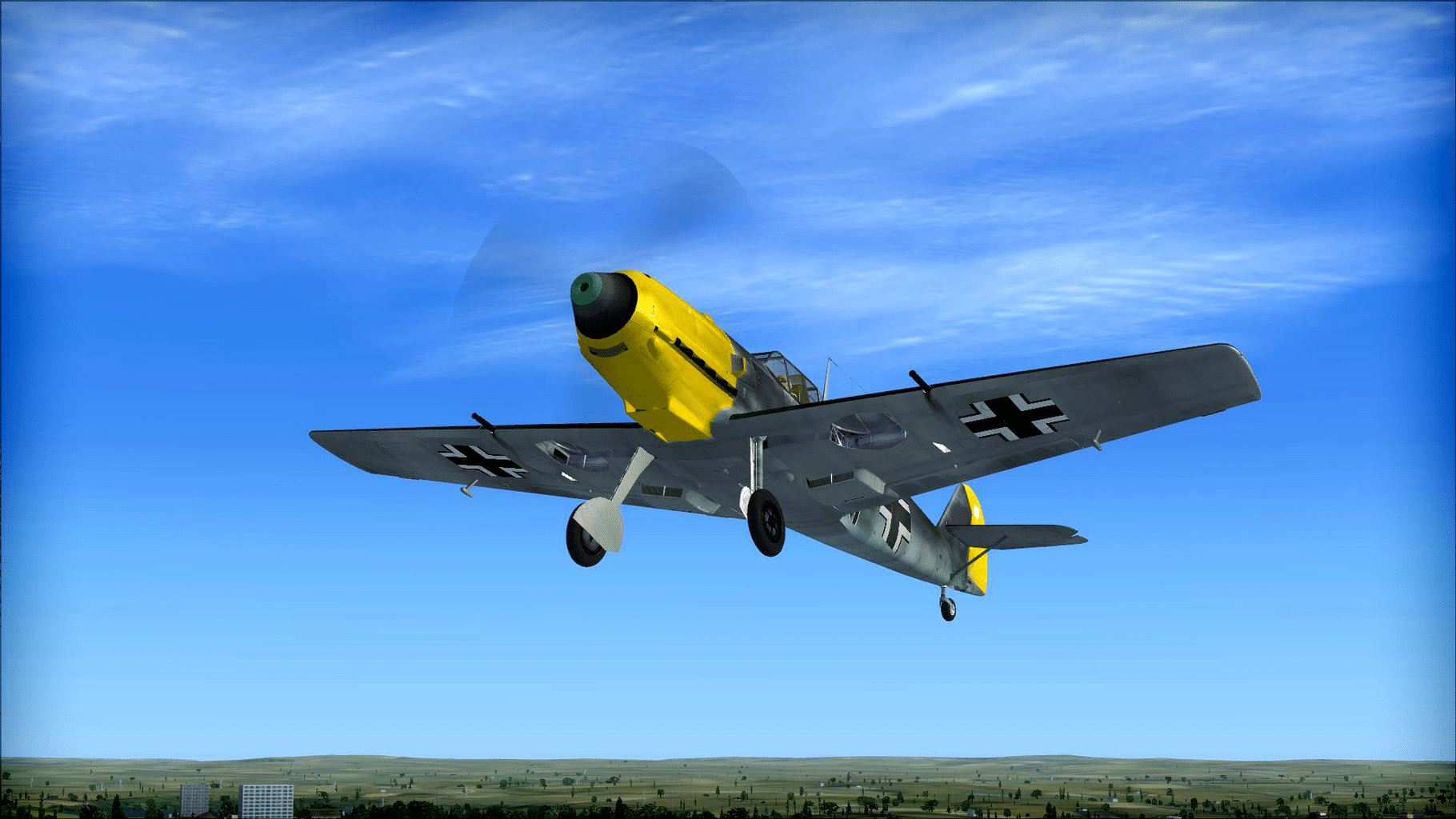 Microsoft Flight Simulator X: Steam Edition - Messerschmitt Bf 109 screenshot