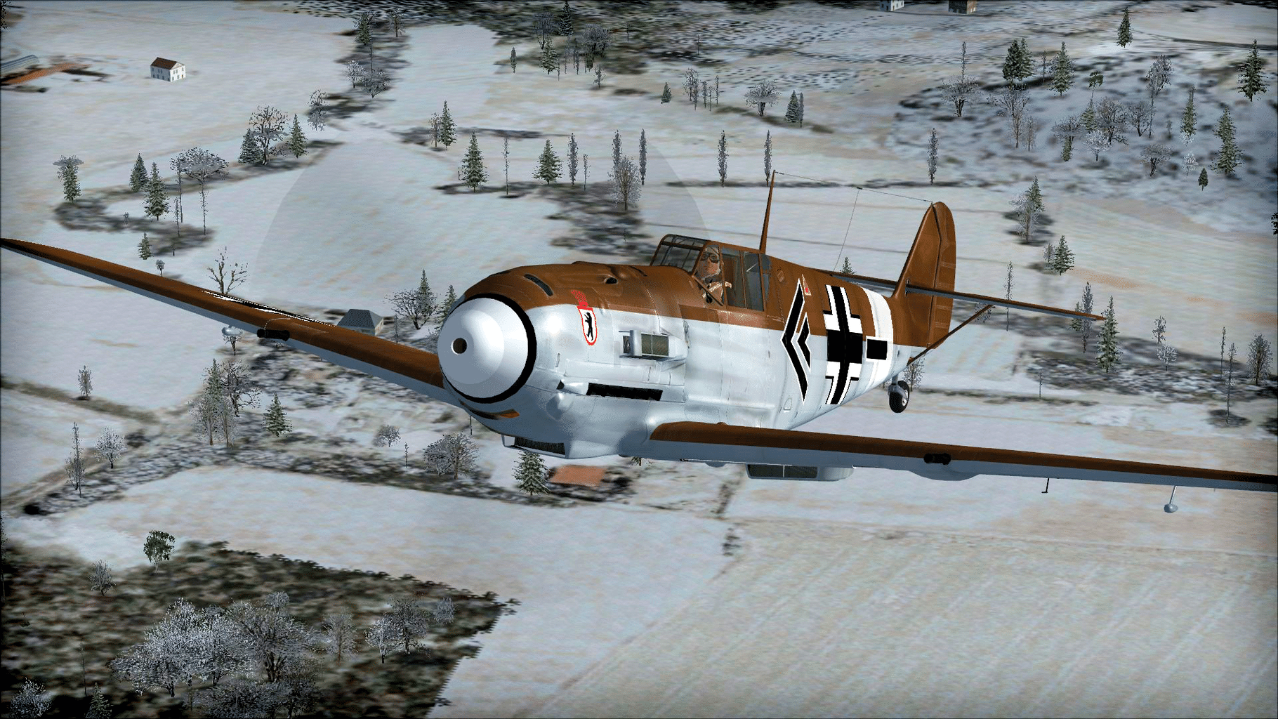 Microsoft Flight Simulator X: Steam Edition - Messerschmitt Bf 109 screenshot