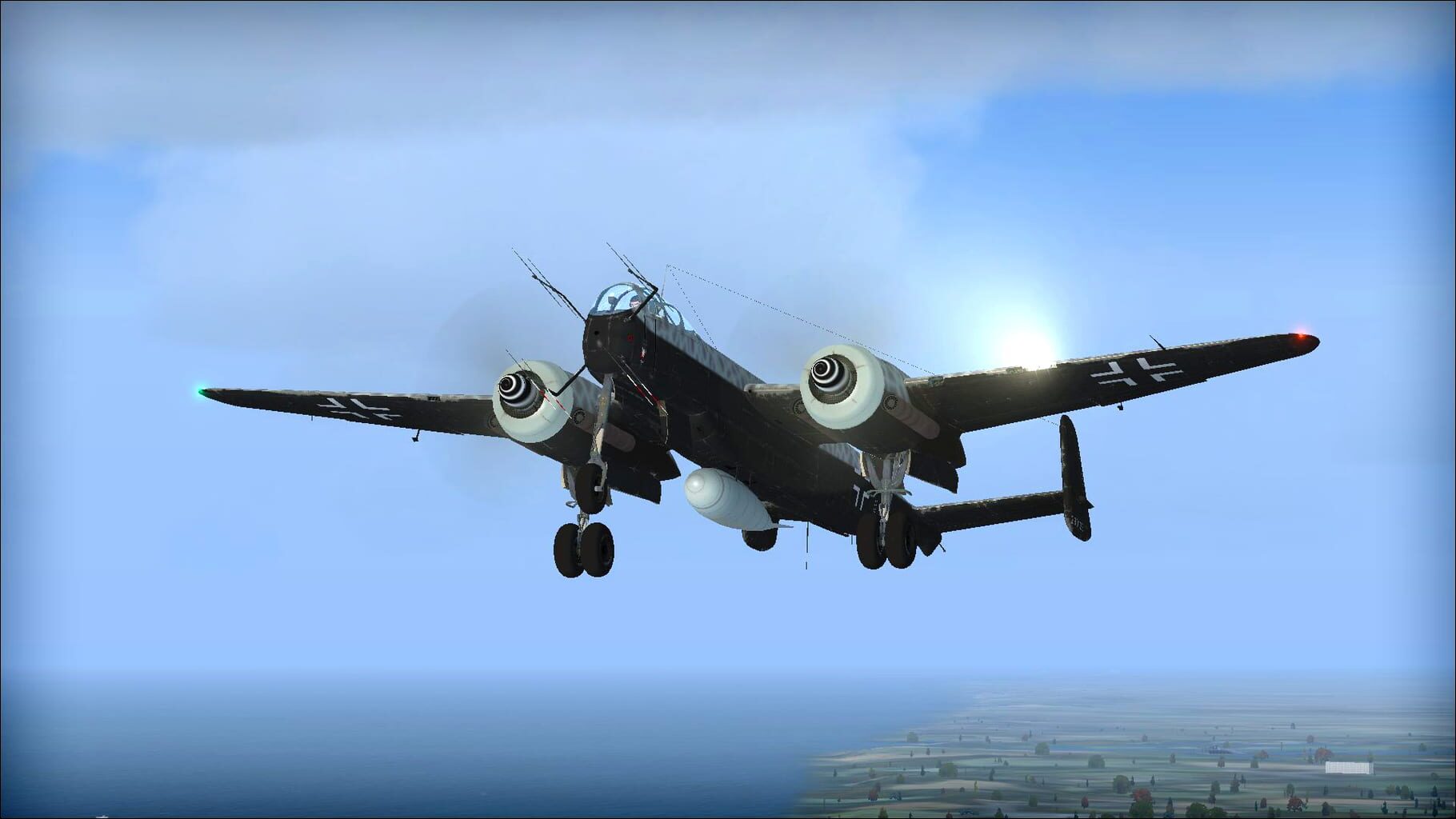 Microsoft Flight Simulator X: Steam Edition - Heinkel He219 Uhu (Owl)