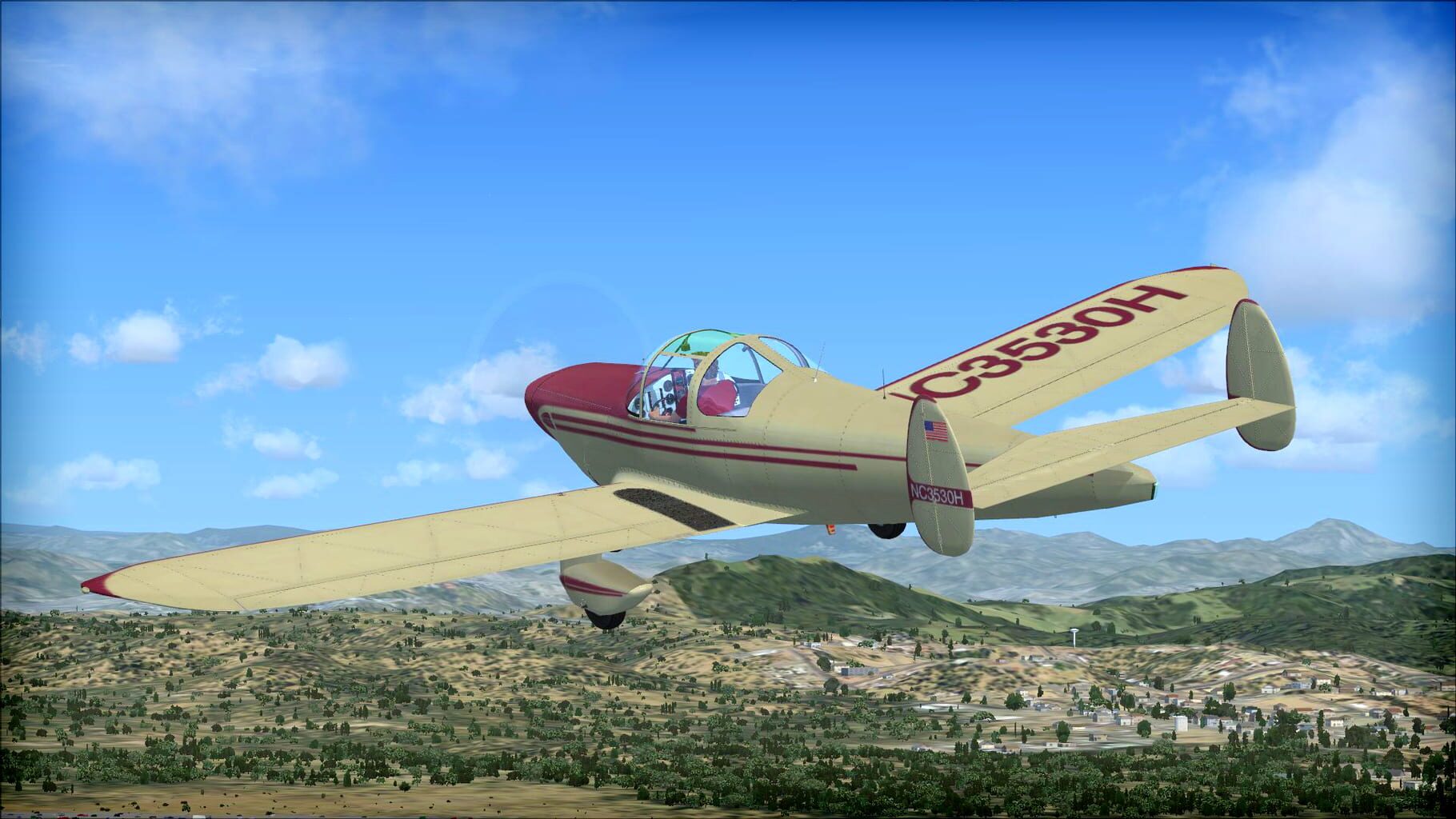 Microsoft Flight Simulator X: Steam Edition - ERCO Ercoupe 415C