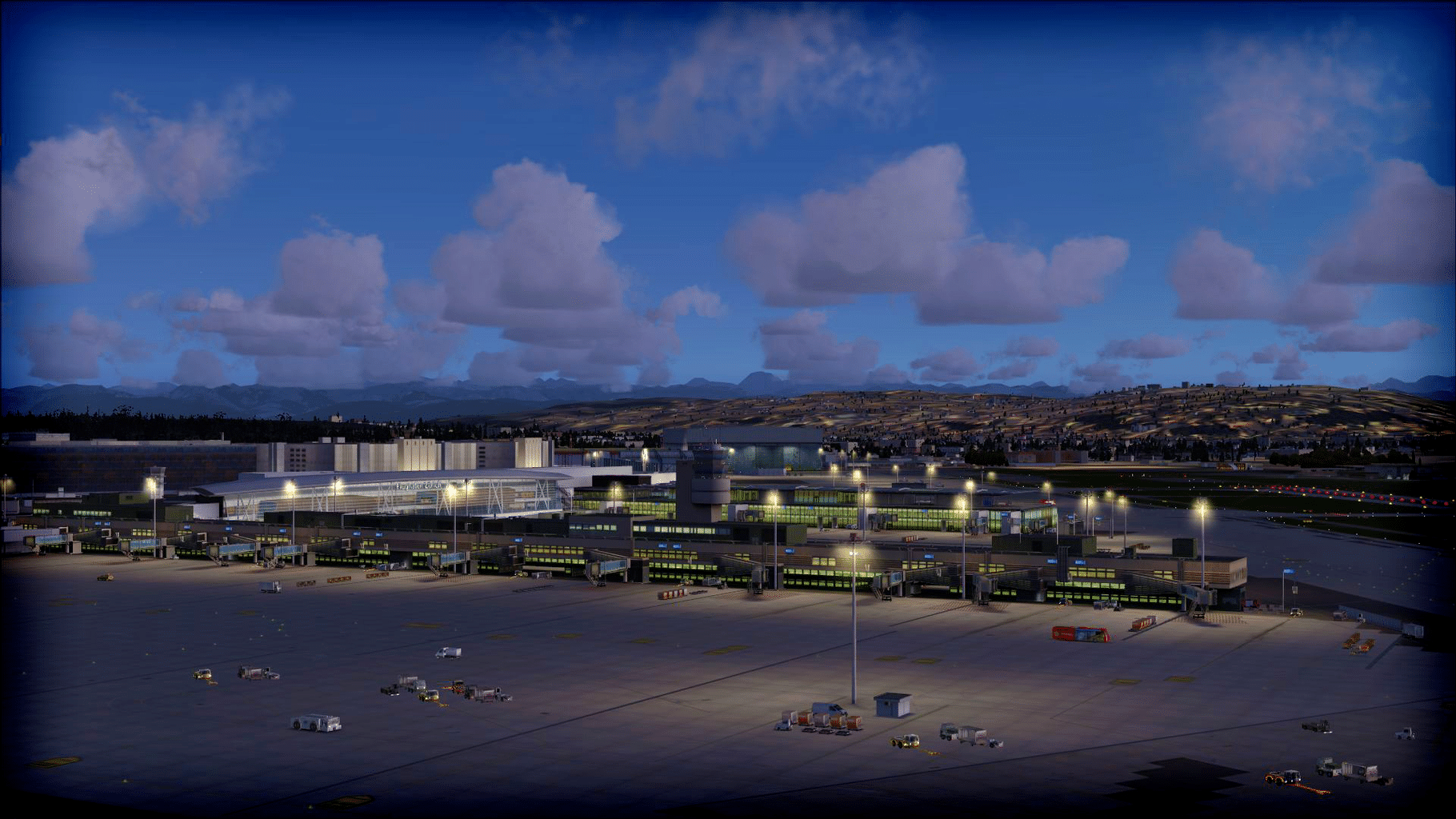 Microsoft Flight Simulator X: Steam Edition - Zurich Airport screenshot