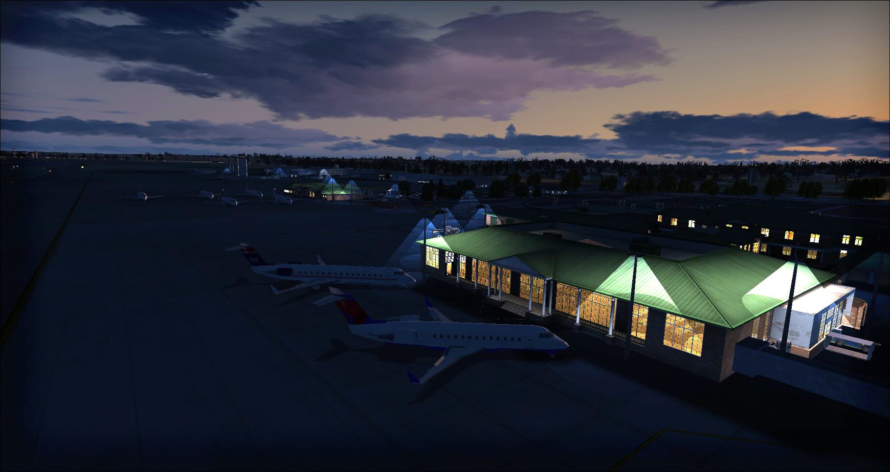 Microsoft Flight Simulator X: Steam Edition - Augusta Airport (KAGS)