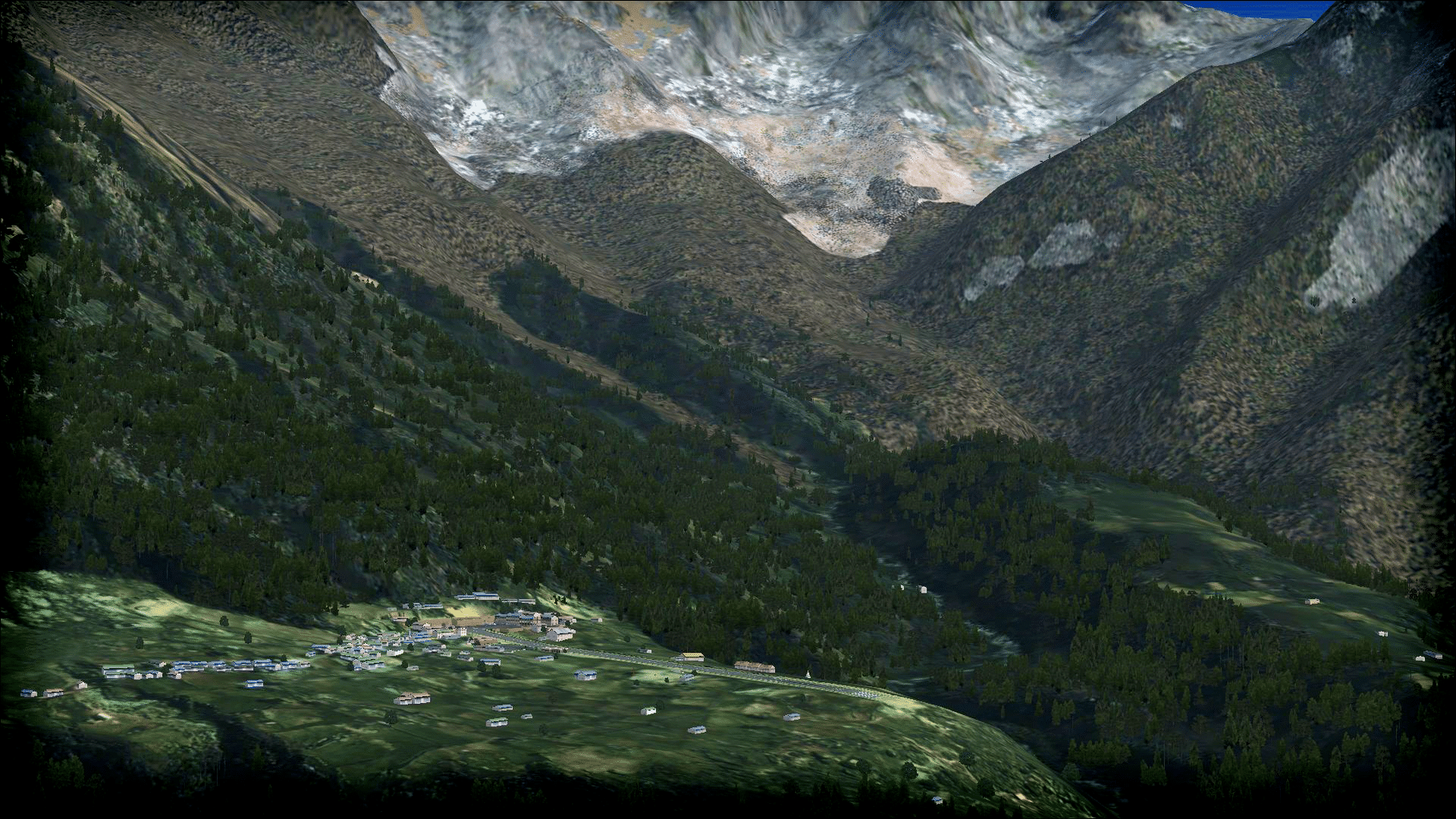 Microsoft Flight Simulator X: Steam Edition - Lukla Airport (VNLK) screenshot