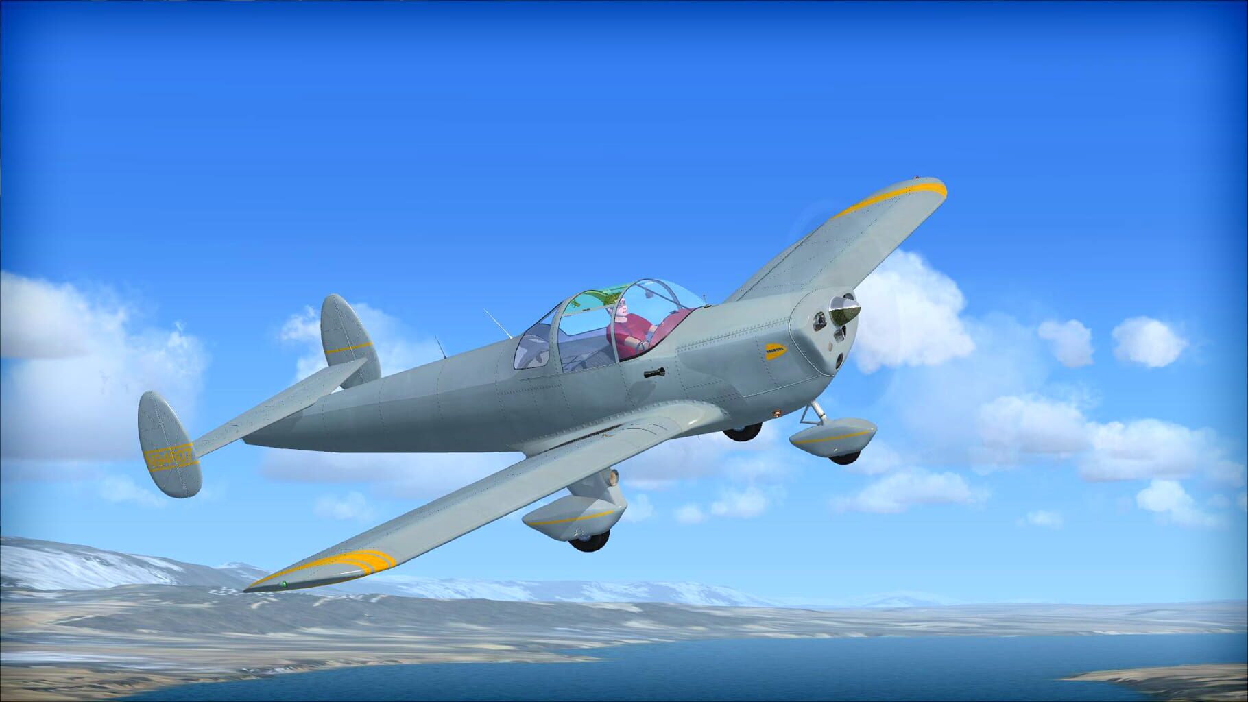 Microsoft Flight Simulator X: Steam Edition - ERCO Ercoupe 415C