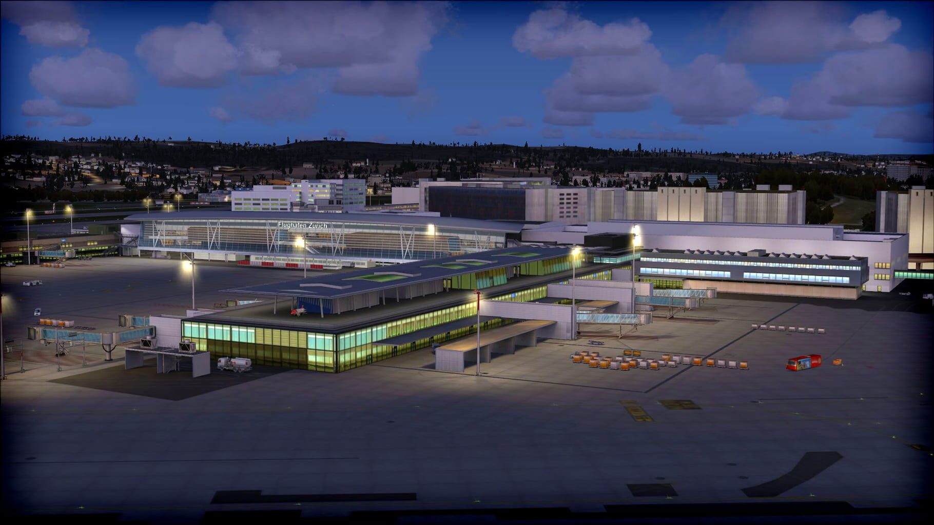 Microsoft Flight Simulator X: Steam Edition - Zurich Airport