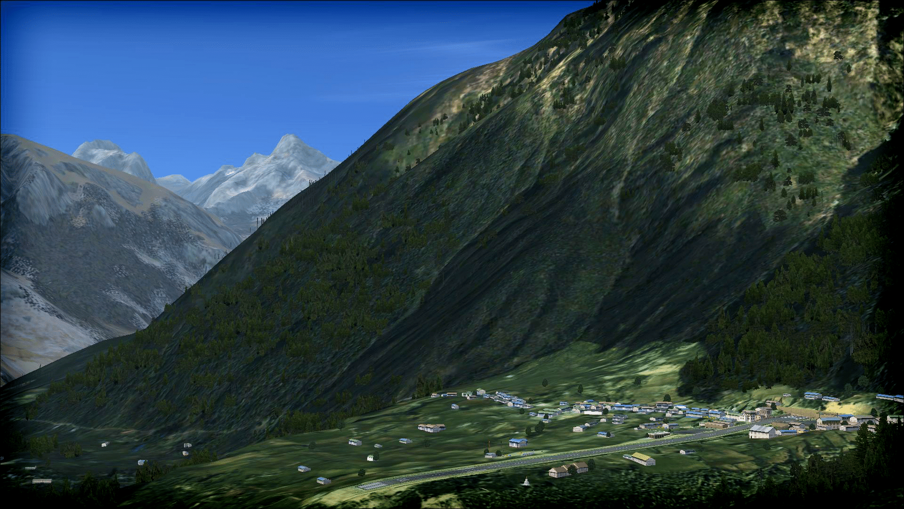 Microsoft Flight Simulator X: Steam Edition - Lukla Airport (VNLK) screenshot