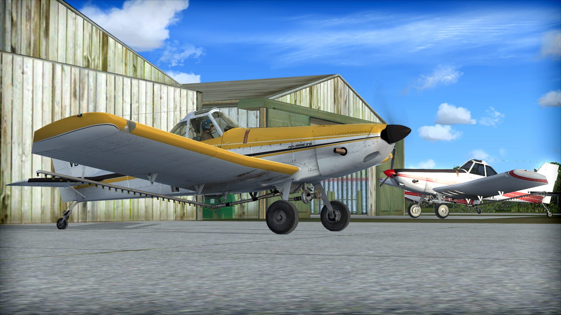 Microsoft Flight Simulator X: Steam Edition - Piper PA-36 Pawnee Brave 375