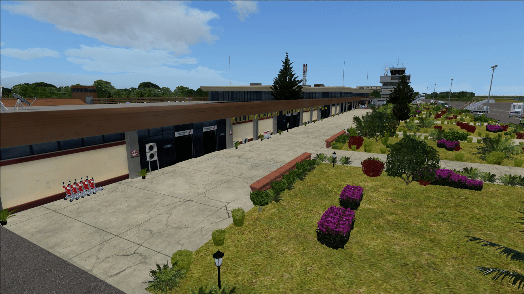 Microsoft Flight Simulator X: Steam Edition - Kilimanjaro Airport (HTKJ) screenshot