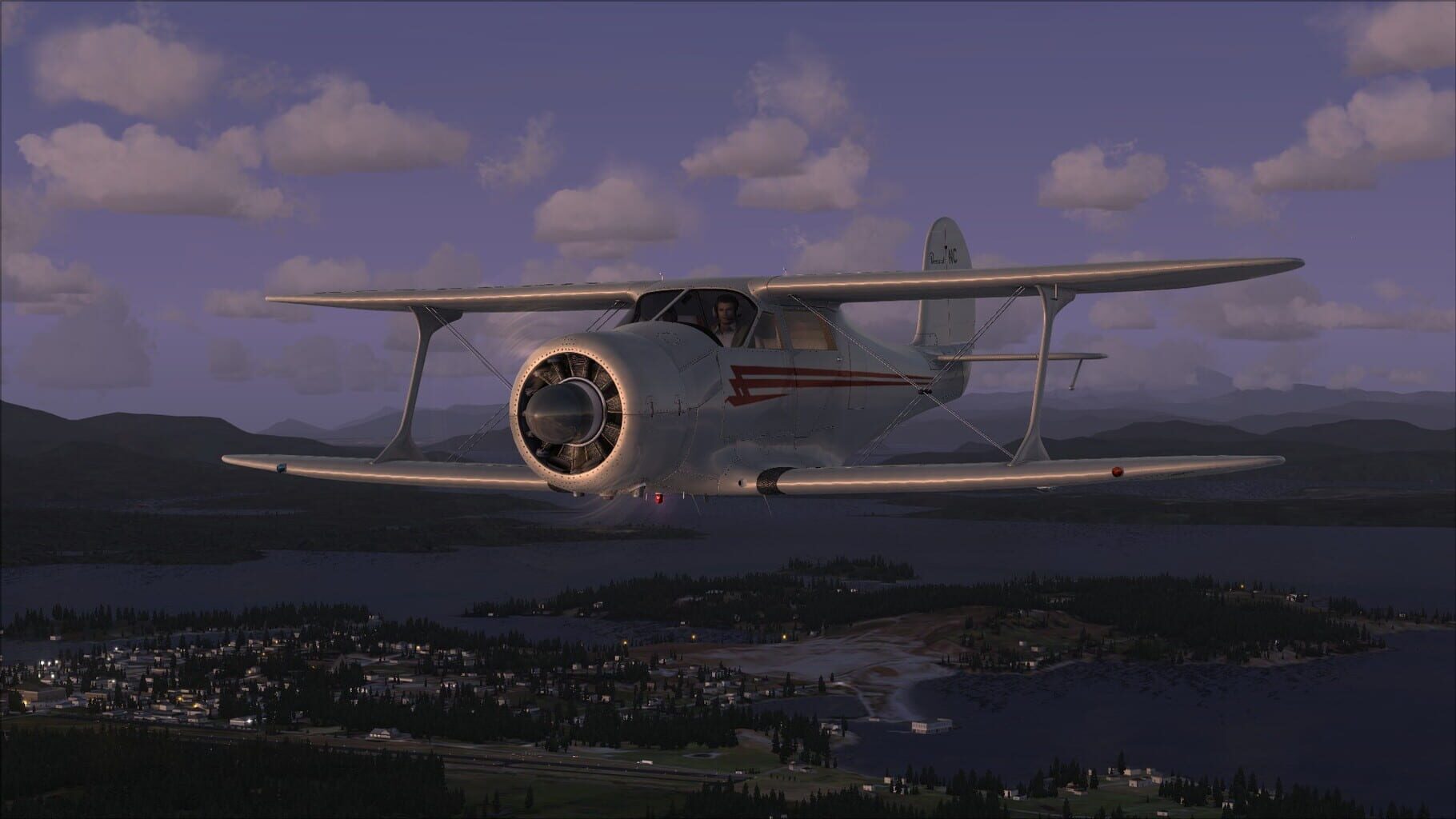 Microsoft Flight Simulator X: Steam Edition - Beechcraft D17 Staggerwing