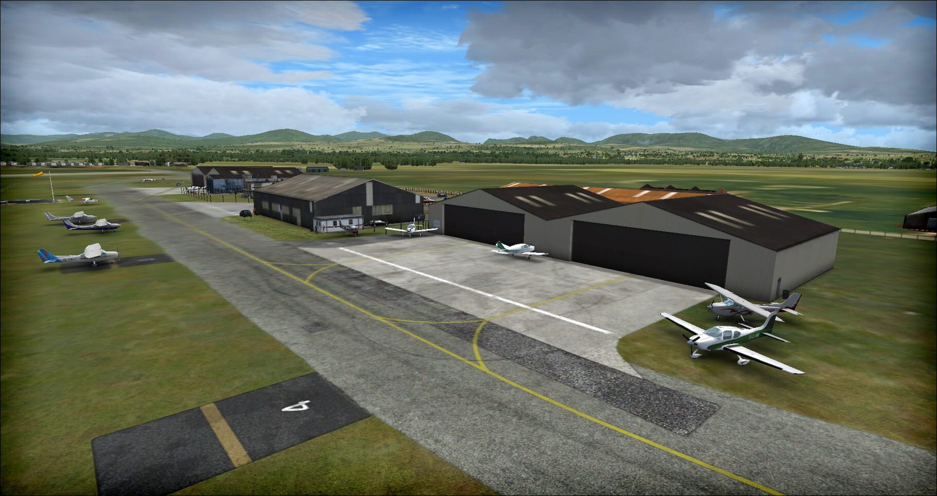 Microsoft Flight Simulator X: Steam Edition - Caernarfon Airport (EGCK)