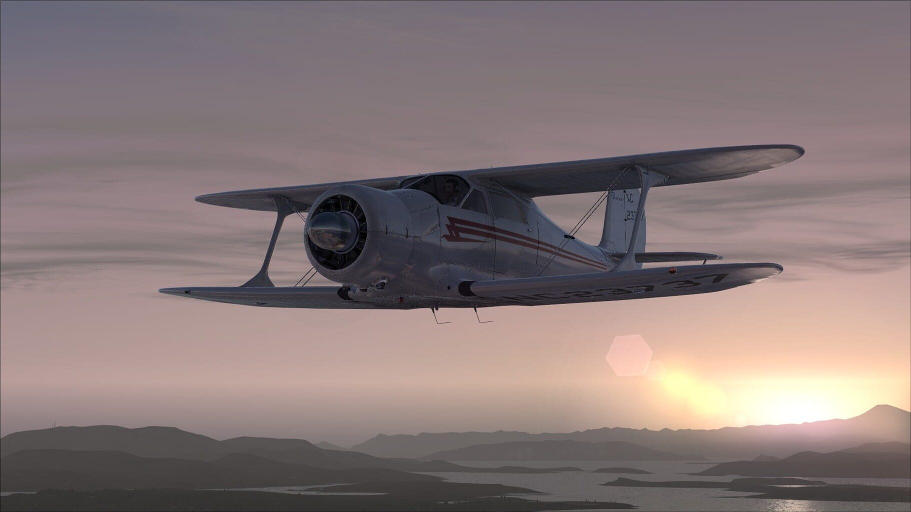 Microsoft Flight Simulator X: Steam Edition - Beechcraft D17 Staggerwing