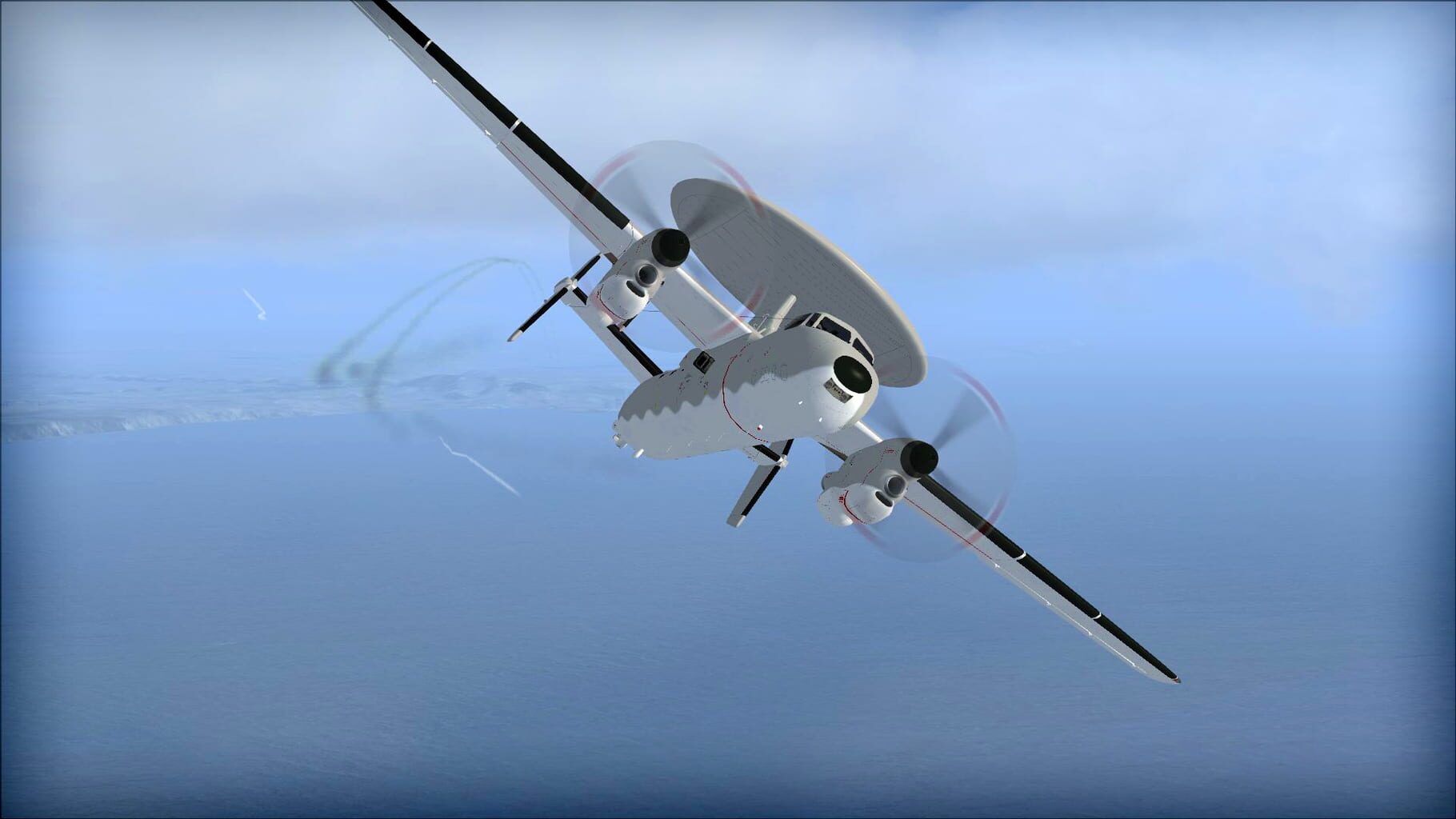 Microsoft Flight Simulator X: Steam Edition - Grumman E-2C Hawkeye