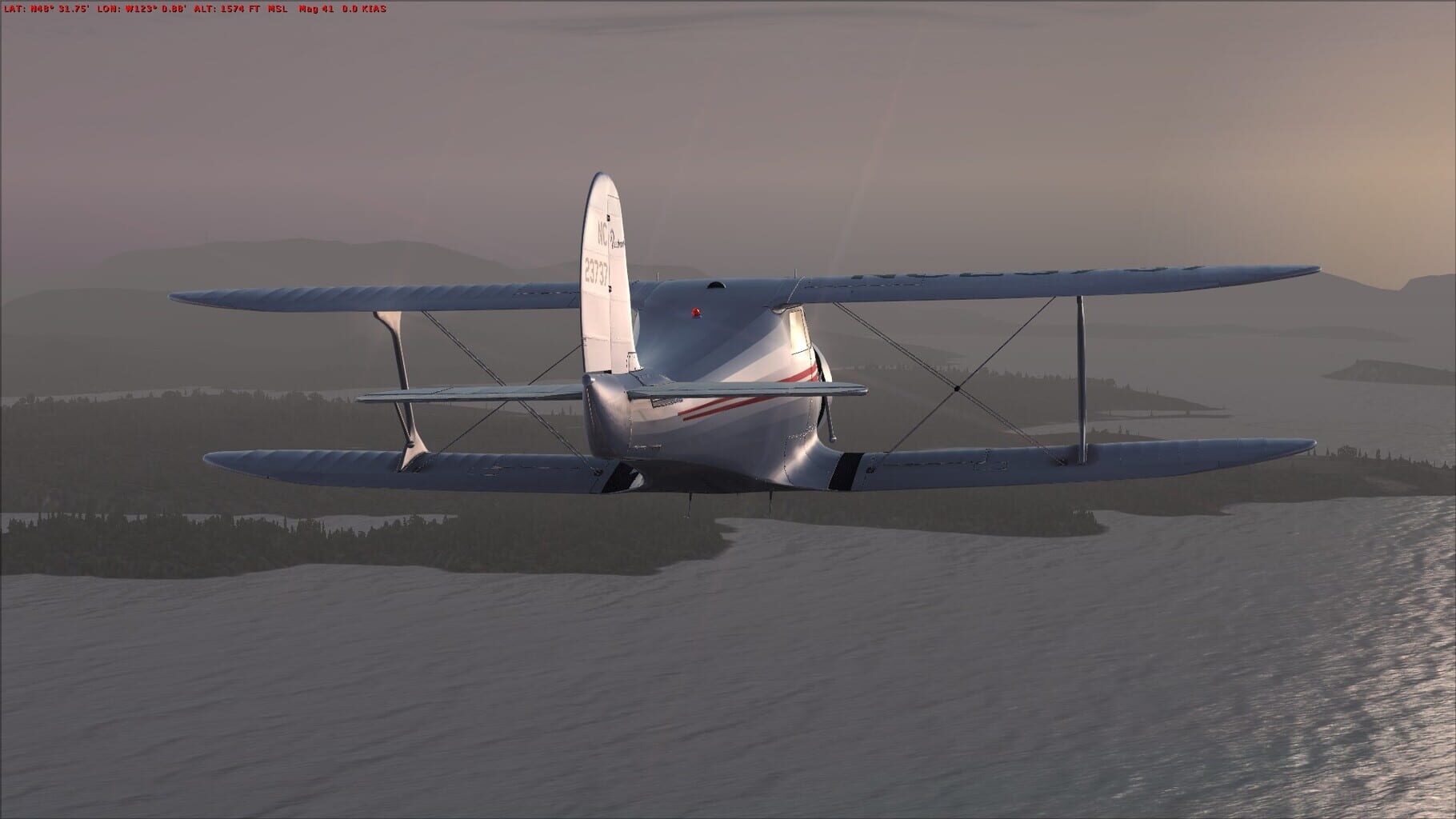 Microsoft Flight Simulator X: Steam Edition - Beechcraft D17 Staggerwing