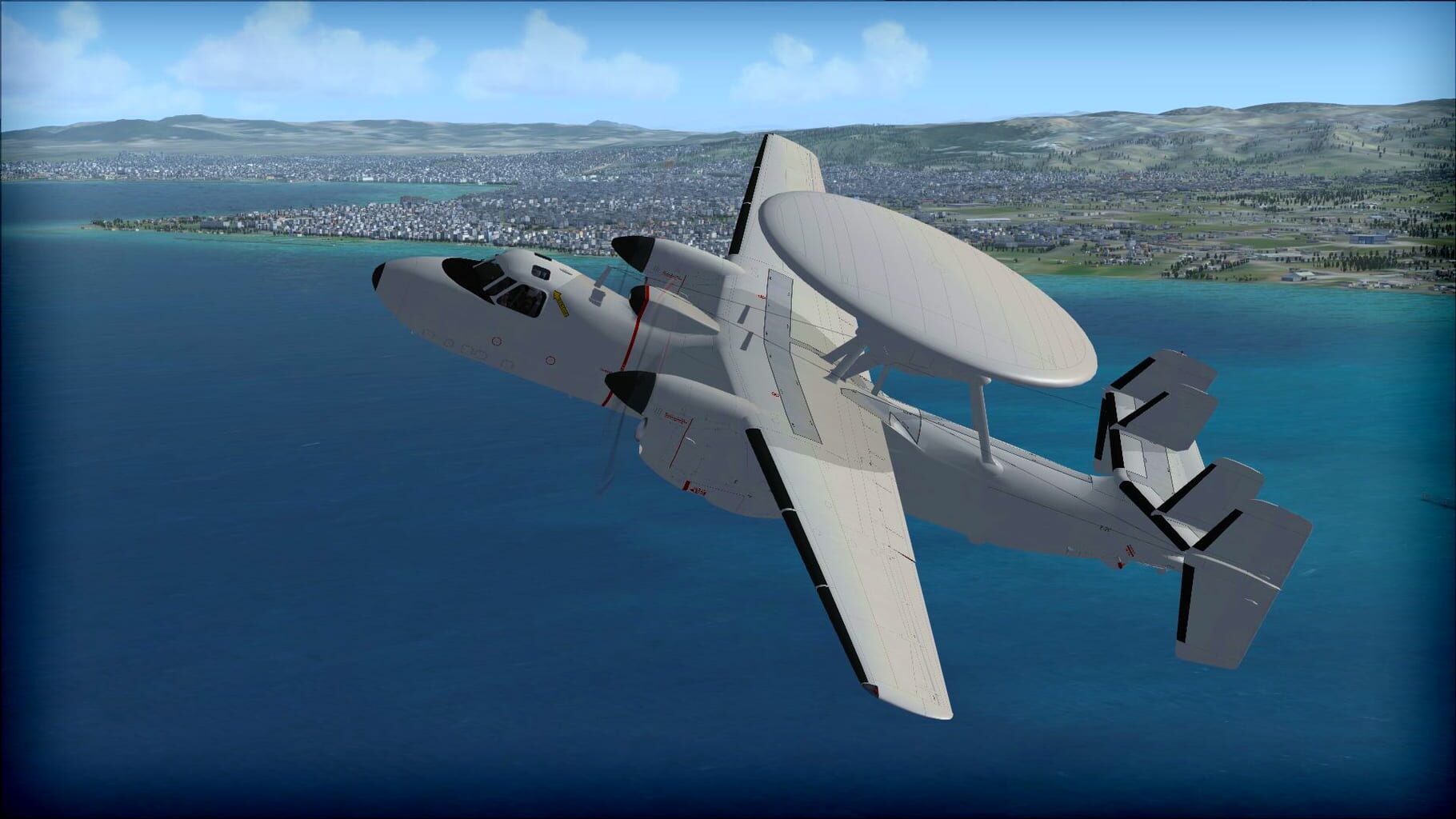 Microsoft Flight Simulator X: Steam Edition - Grumman E-2C Hawkeye