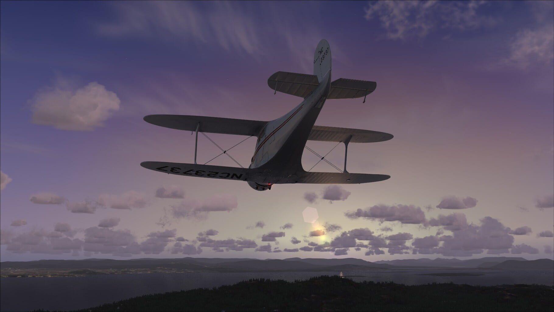 Microsoft Flight Simulator X: Steam Edition - Beechcraft D17 Staggerwing