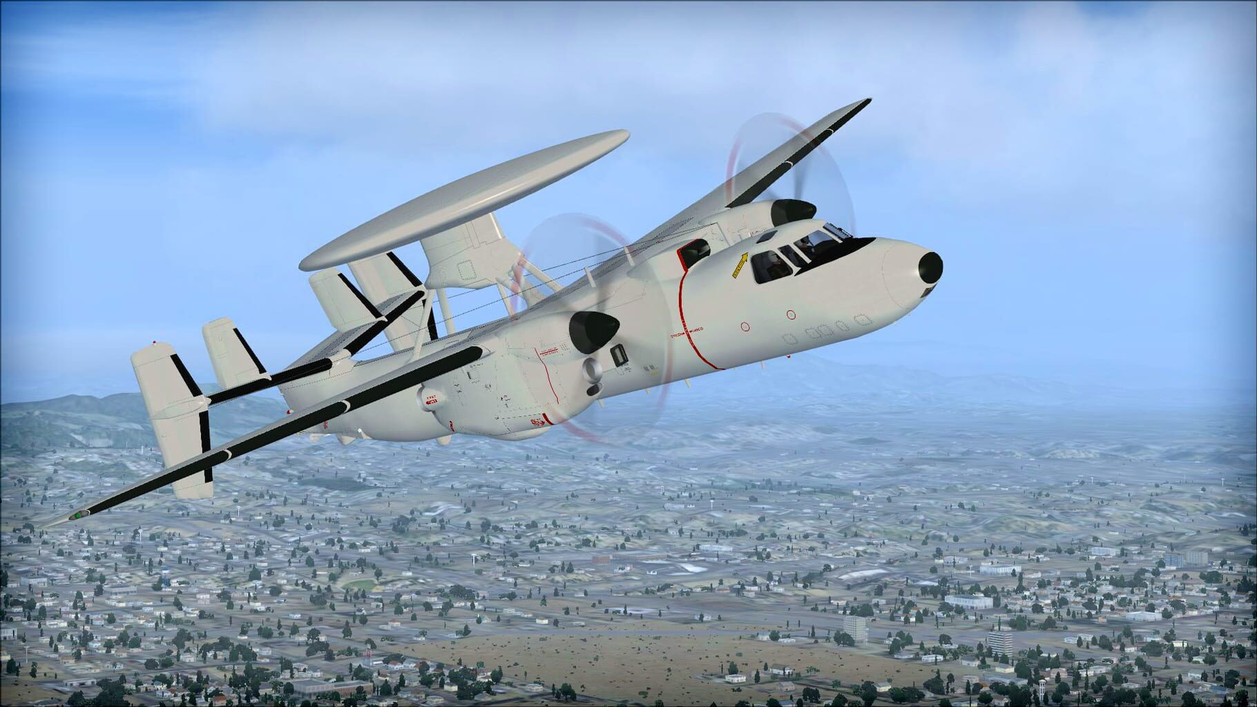 Microsoft Flight Simulator X: Steam Edition - Grumman E-2C Hawkeye