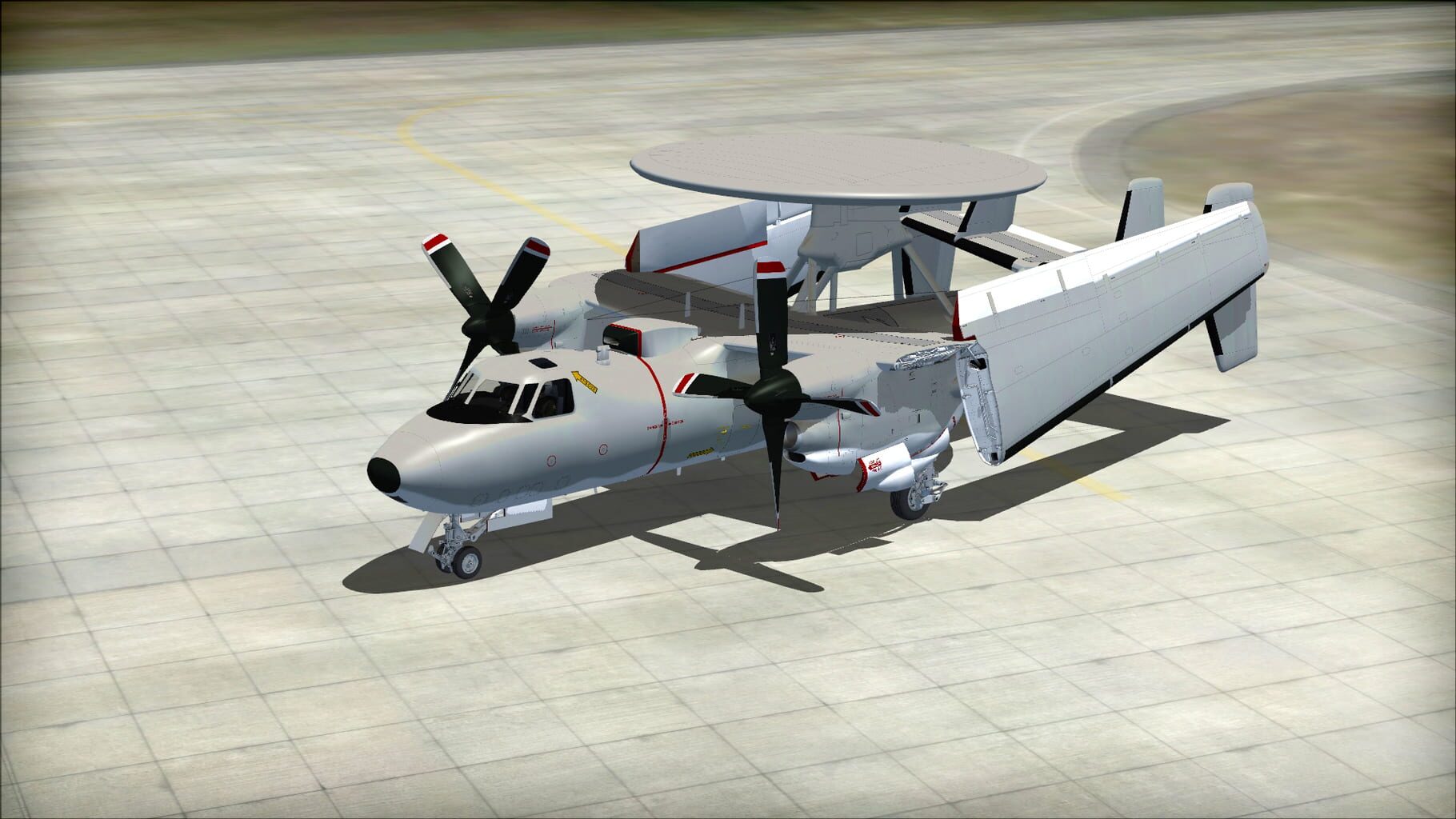 Microsoft Flight Simulator X: Steam Edition - Grumman E-2C Hawkeye