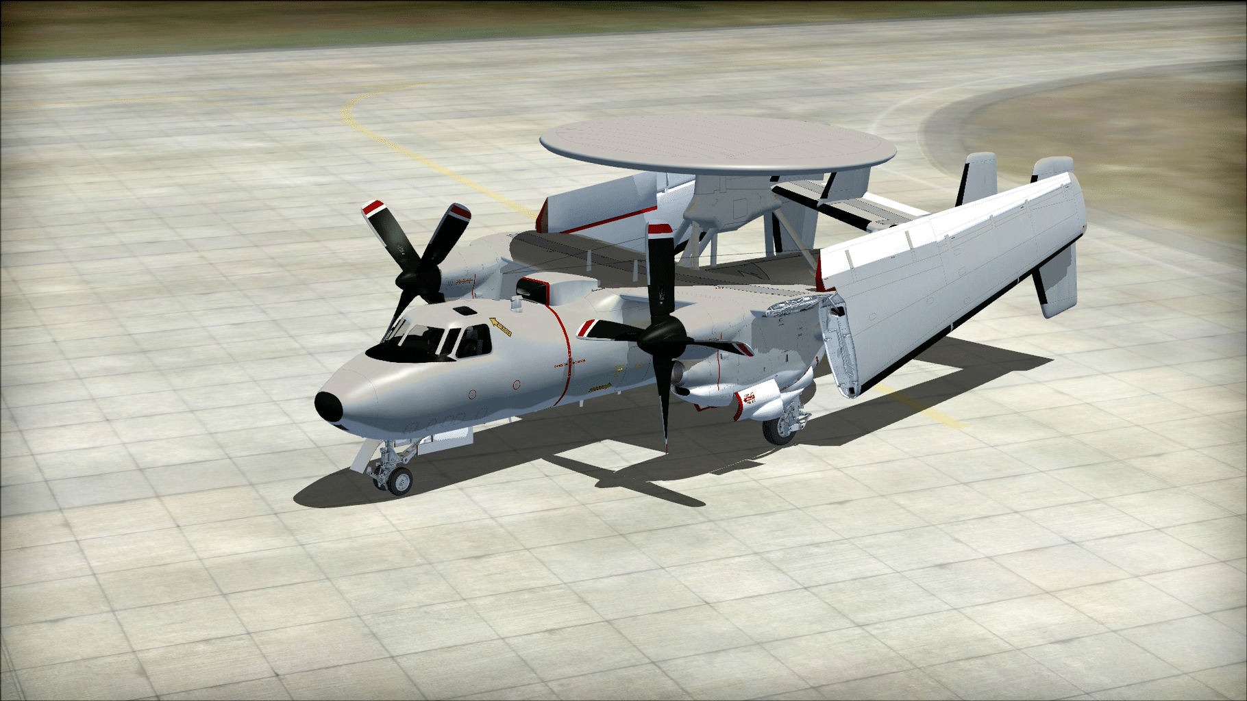 Microsoft Flight Simulator X: Steam Edition - Grumman E-2C Hawkeye screenshot