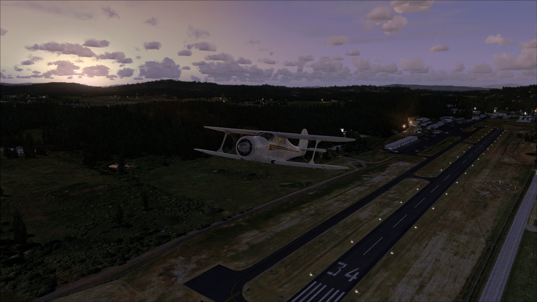 Microsoft Flight Simulator X: Steam Edition - Beechcraft D17 Staggerwing screenshot