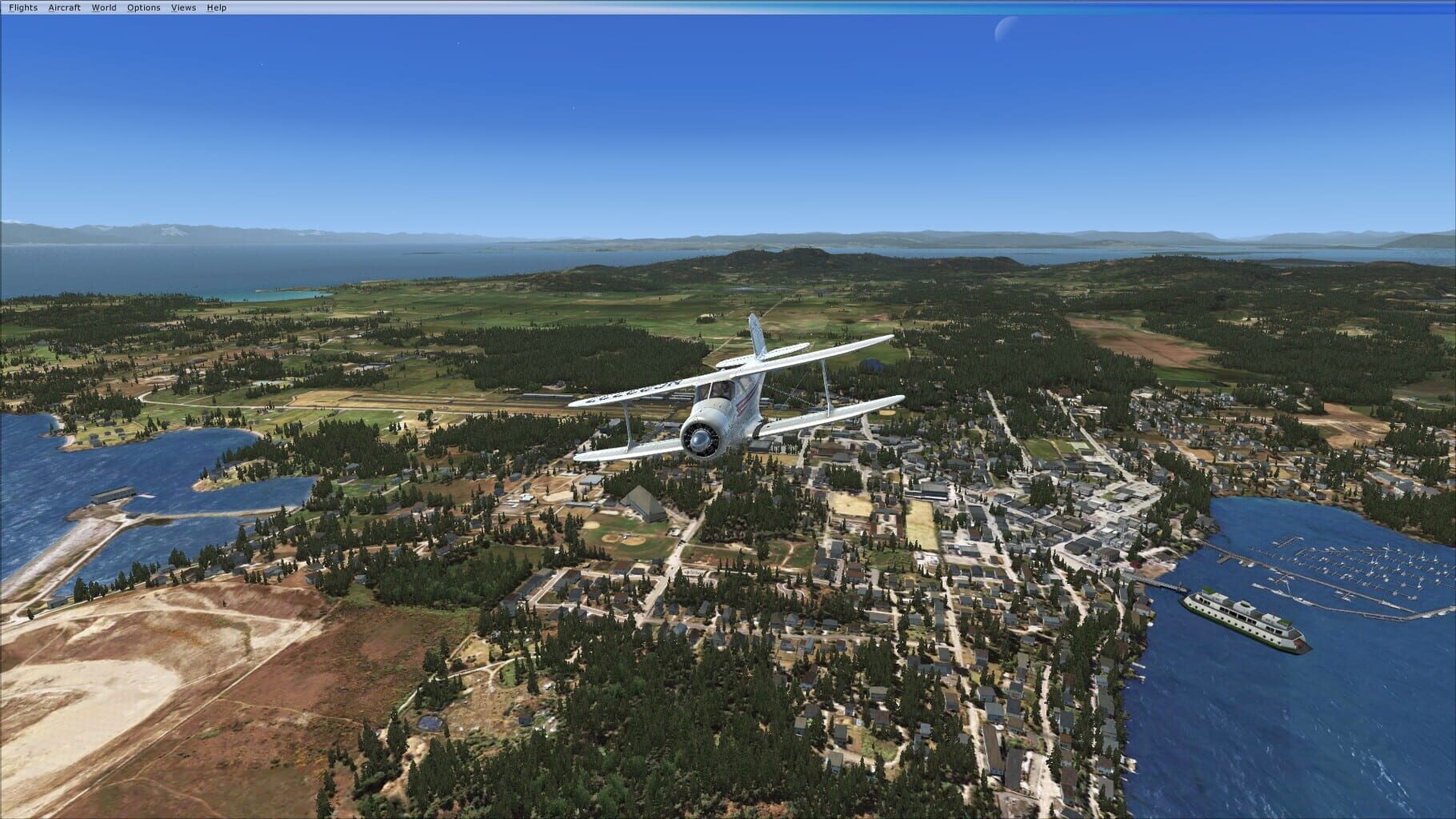 Microsoft Flight Simulator X: Steam Edition - Beechcraft D17 Staggerwing