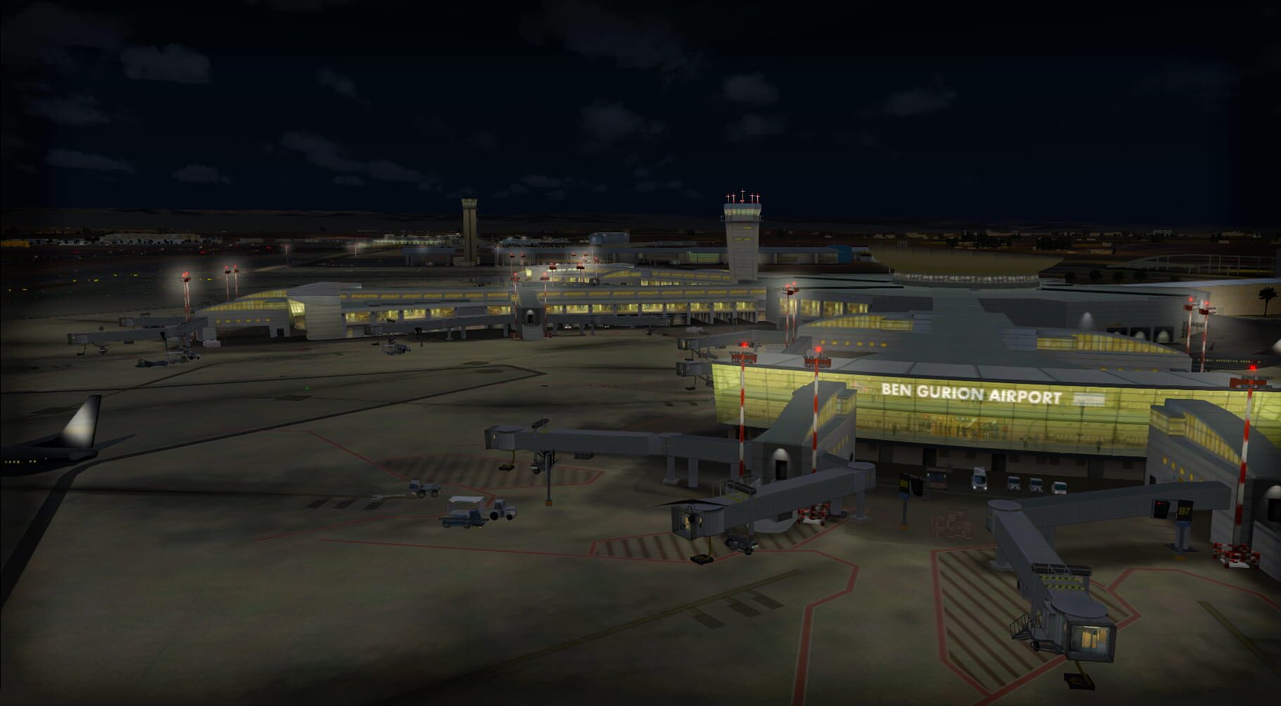 Microsoft Flight Simulator X: Steam Edition - Ben Gurion Airport