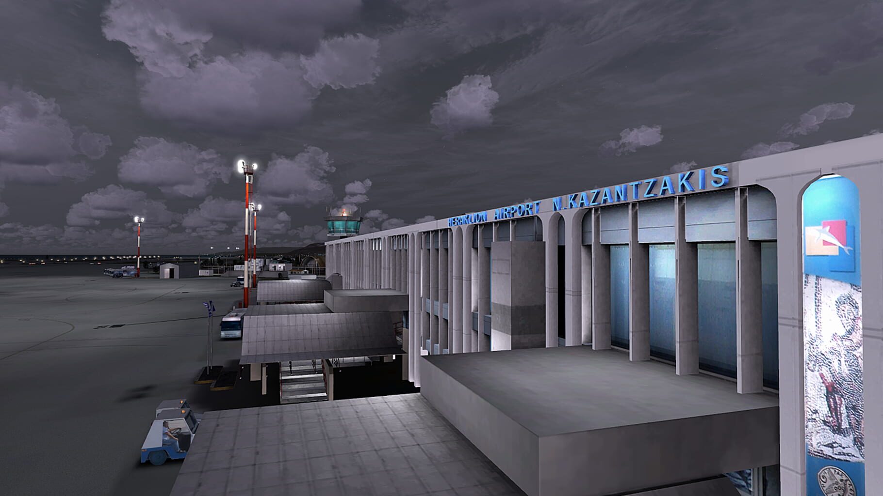 Microsoft Flight Simulator X: Steam Edition - Heraklion Airport (LGIR)