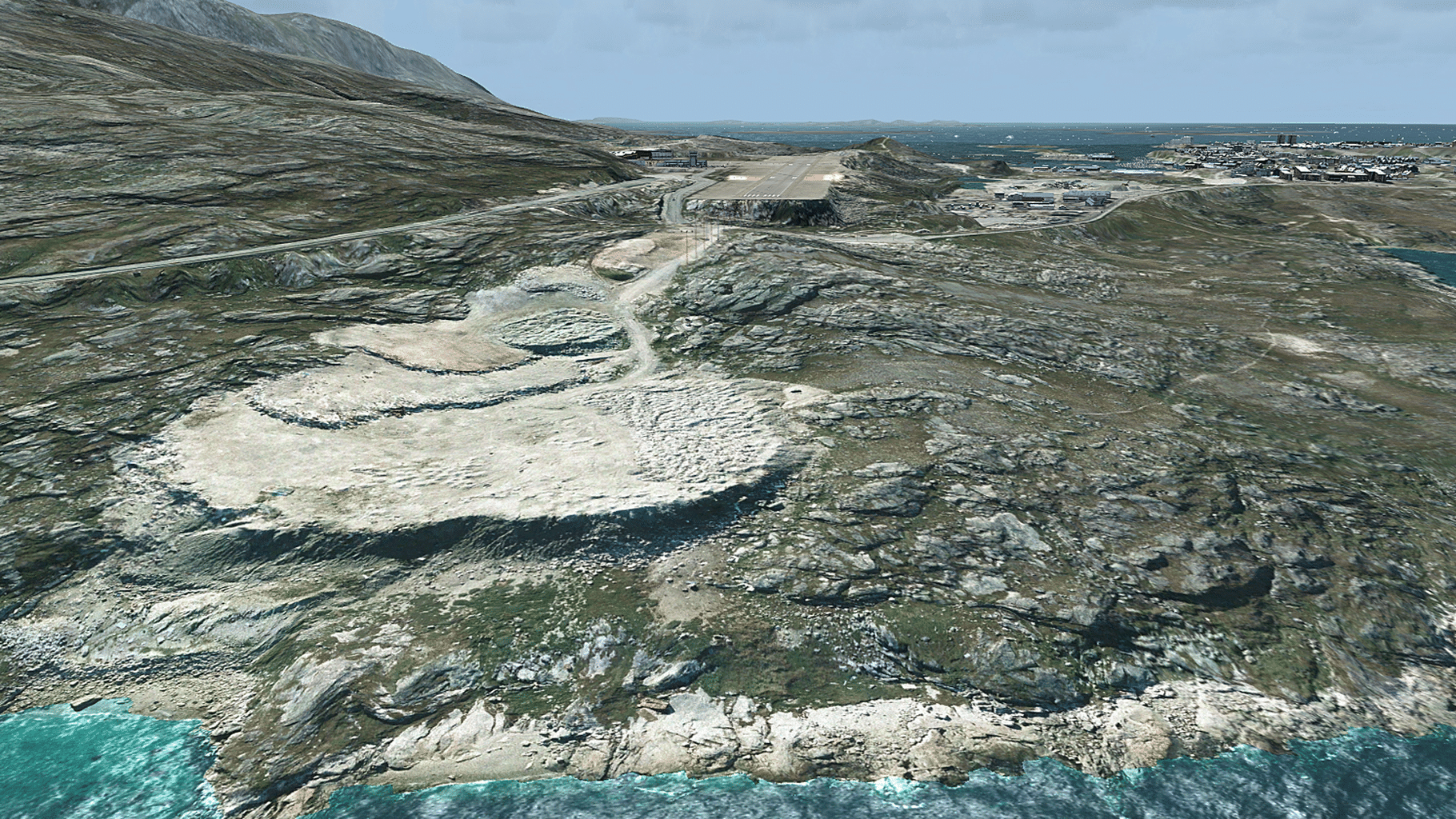 Microsoft Flight Simulator X: Steam Edition - Greenland Nuuk screenshot