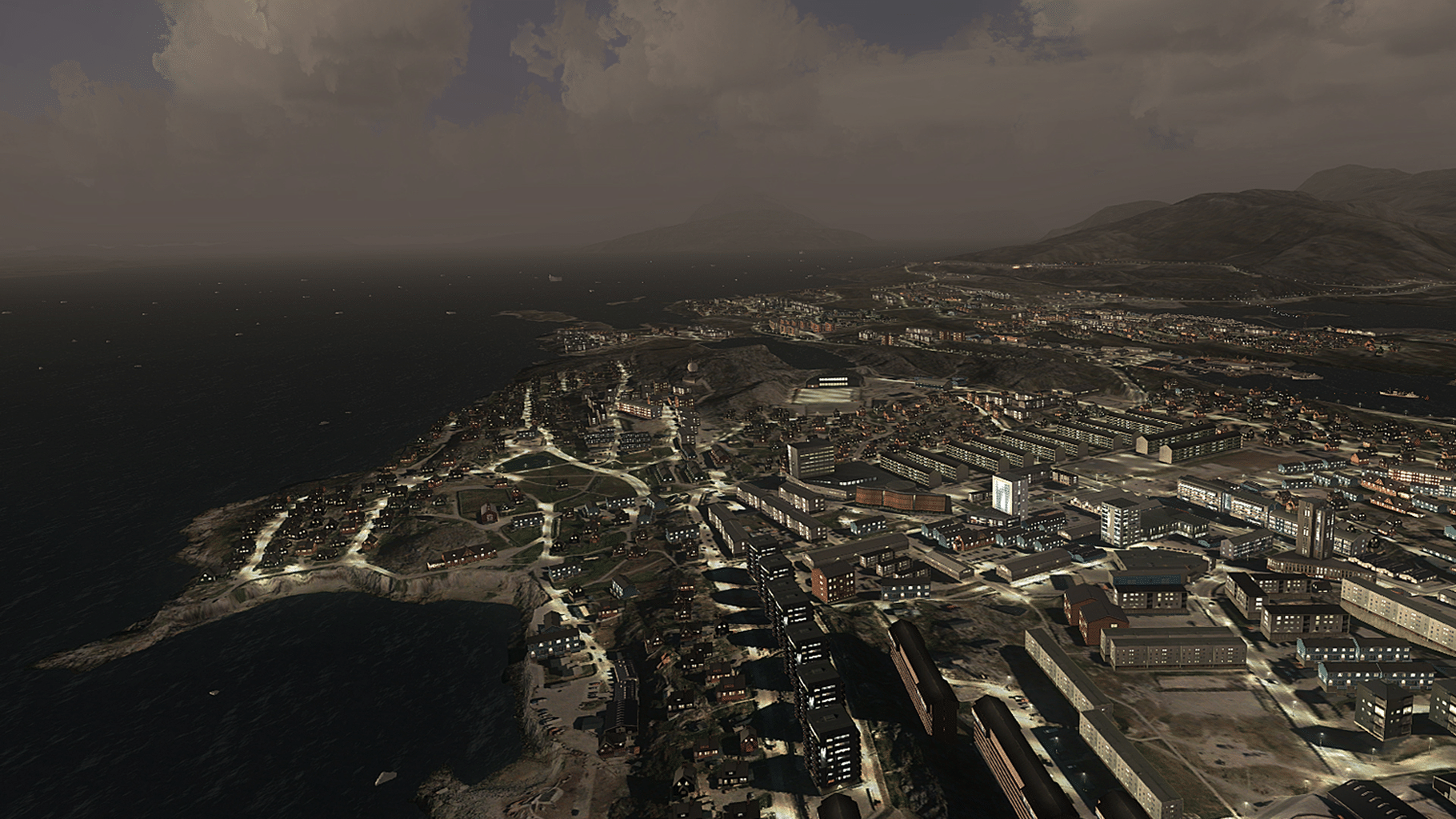 Microsoft Flight Simulator X: Steam Edition - Greenland Nuuk screenshot