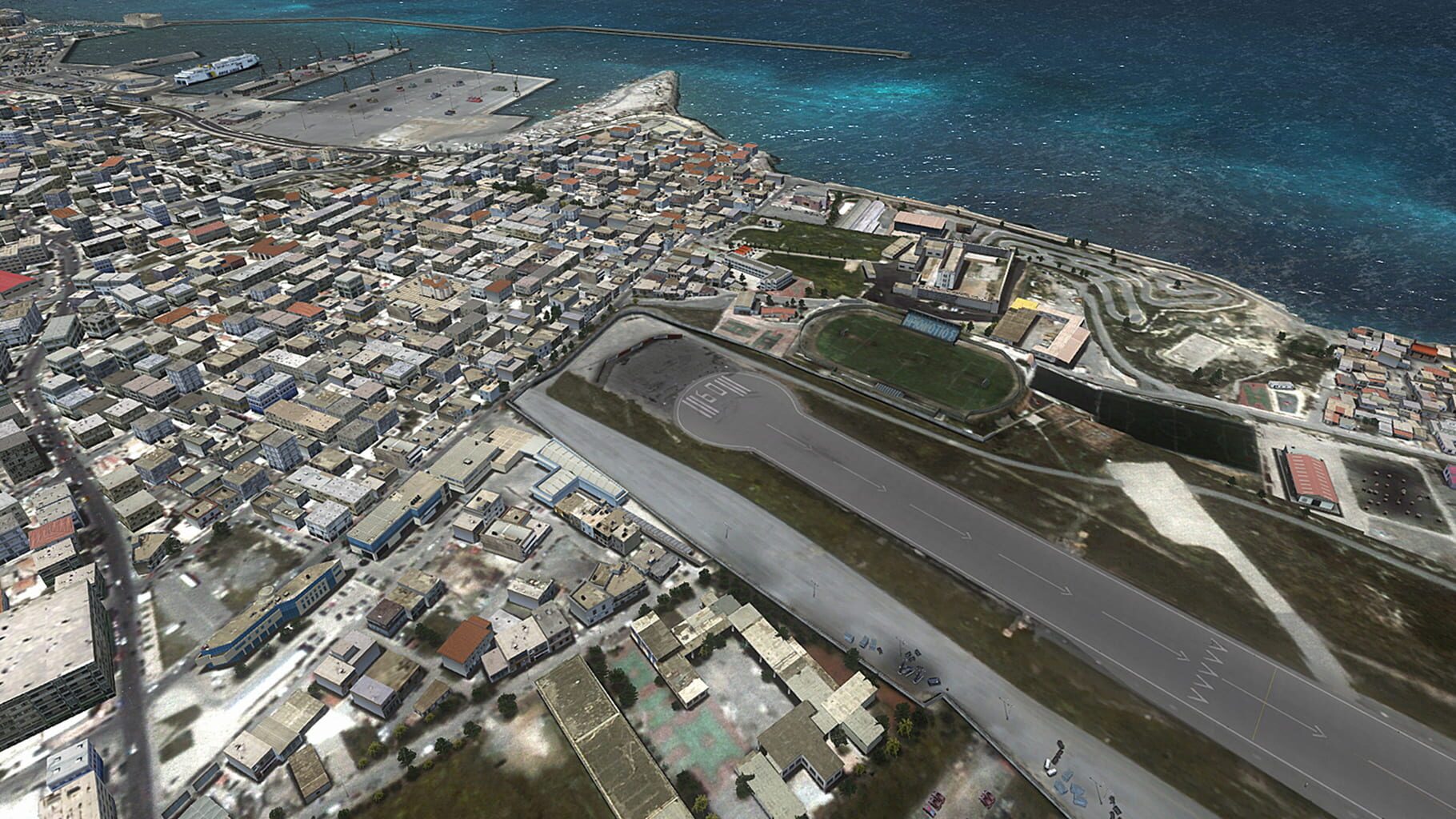 Microsoft Flight Simulator X: Steam Edition - Heraklion Airport (LGIR)