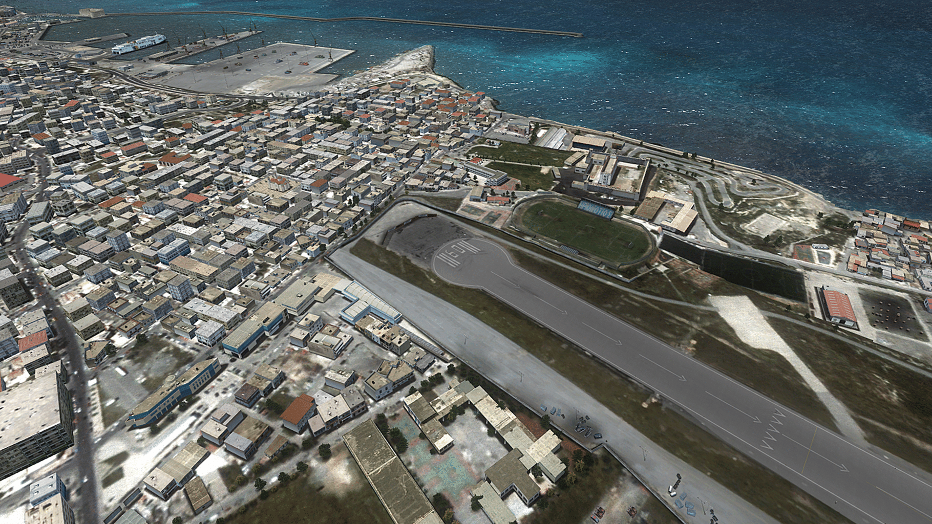 Microsoft Flight Simulator X: Steam Edition - Heraklion Airport (LGIR) screenshot