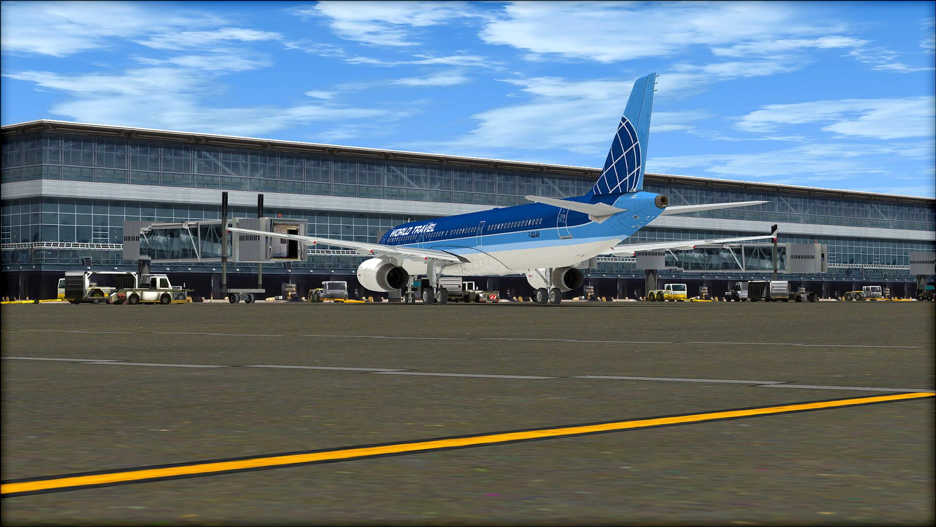 Microsoft Flight Simulator X: Steam Edition - HD Airport Graphics