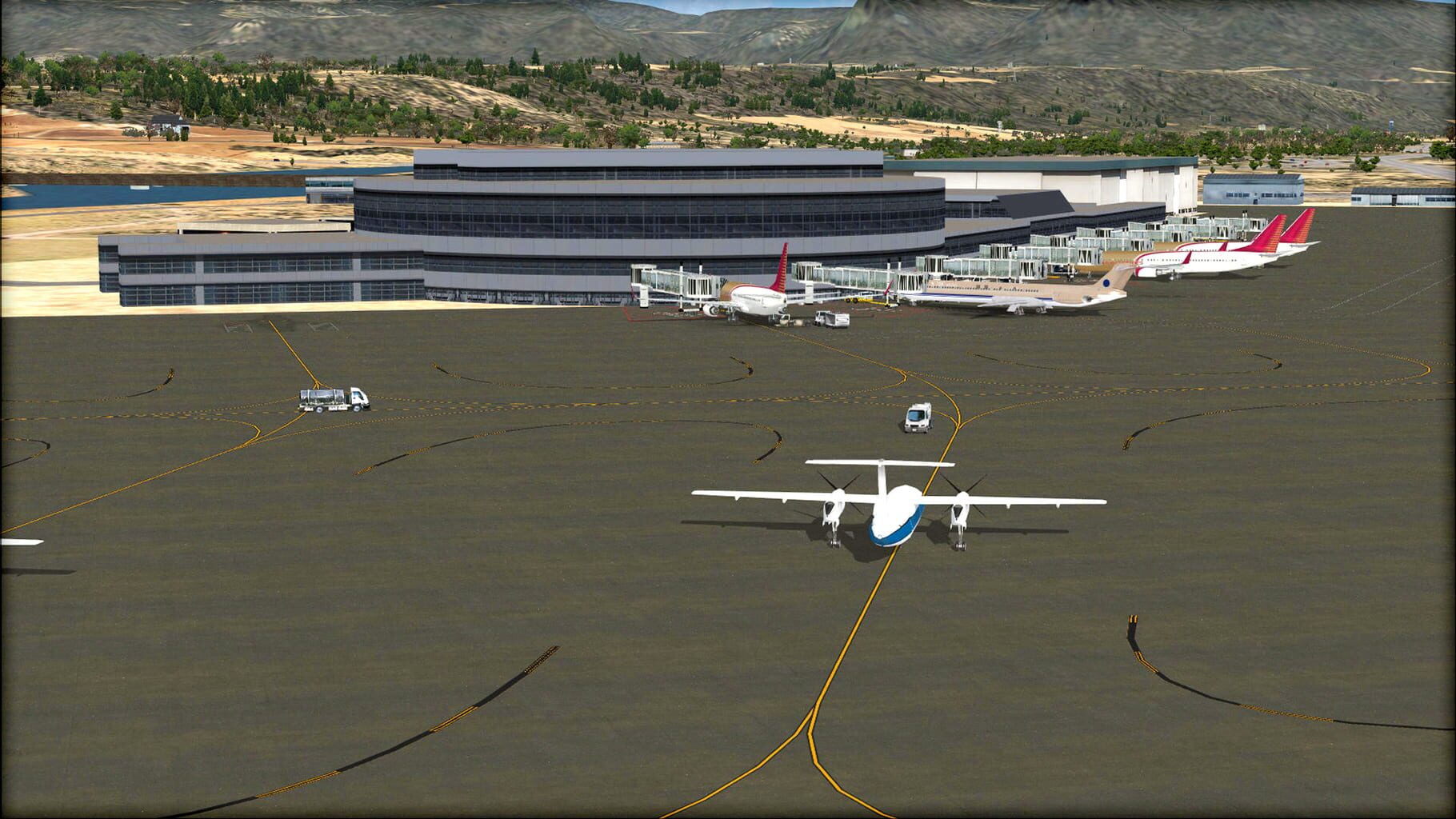 Microsoft Flight Simulator X: Steam Edition - HD Airport Graphics