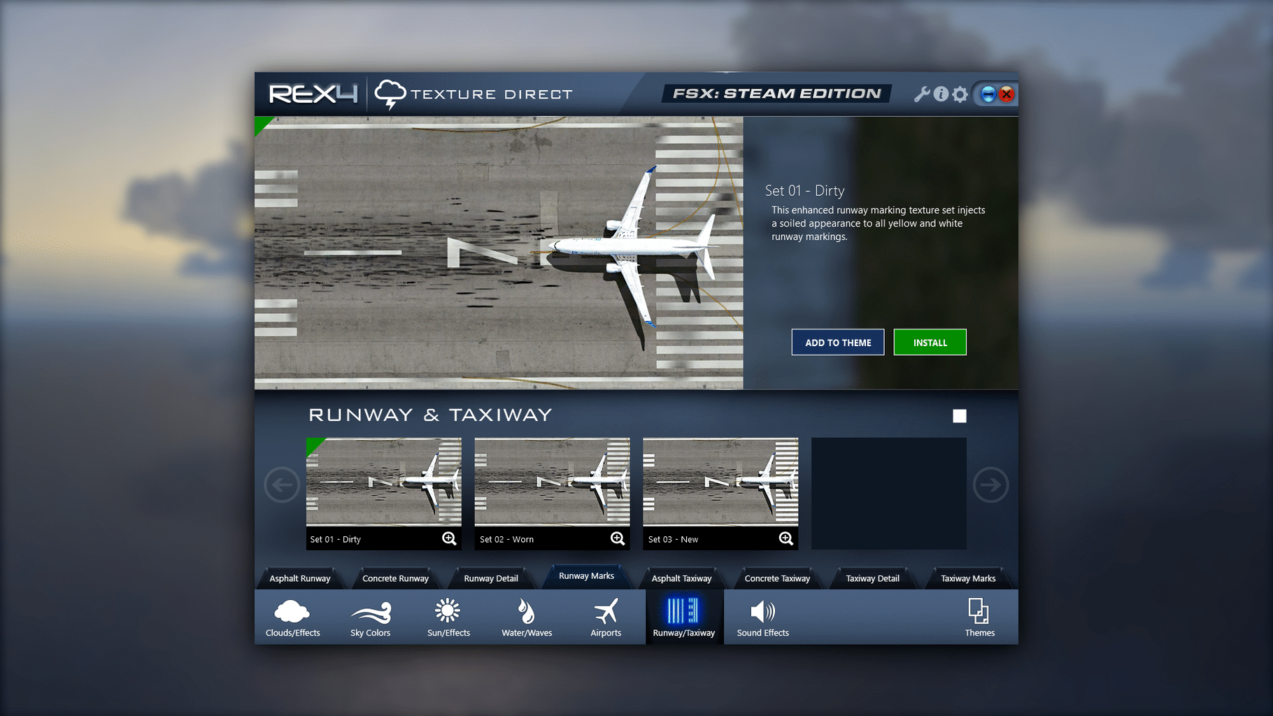 Microsoft Flight Simulator X: Steam Edition - REX 4 Texture Direct Enhanced Edition screenshot