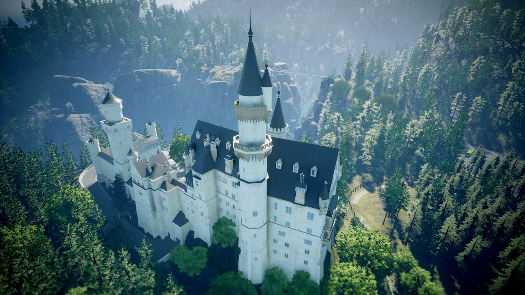 Fernbus Simulator: Bavarian Castle screenshot