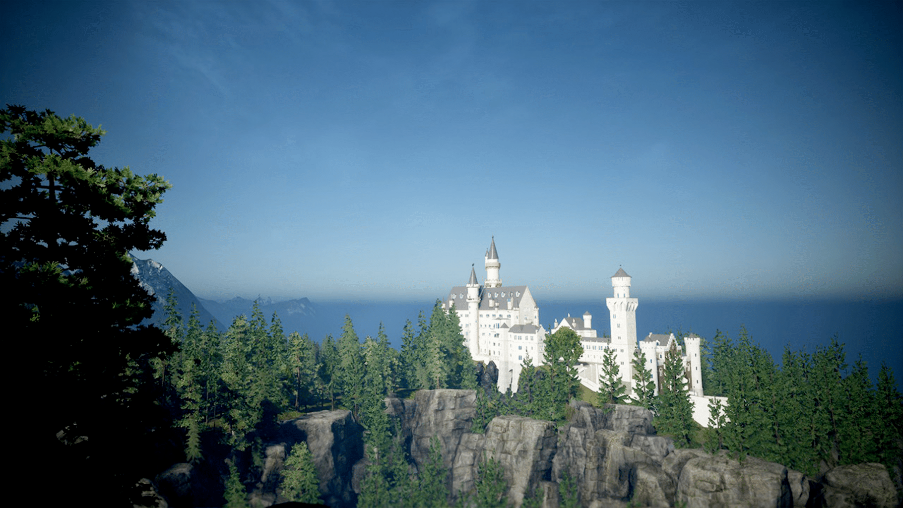 Fernbus Simulator: Bavarian Castle screenshot