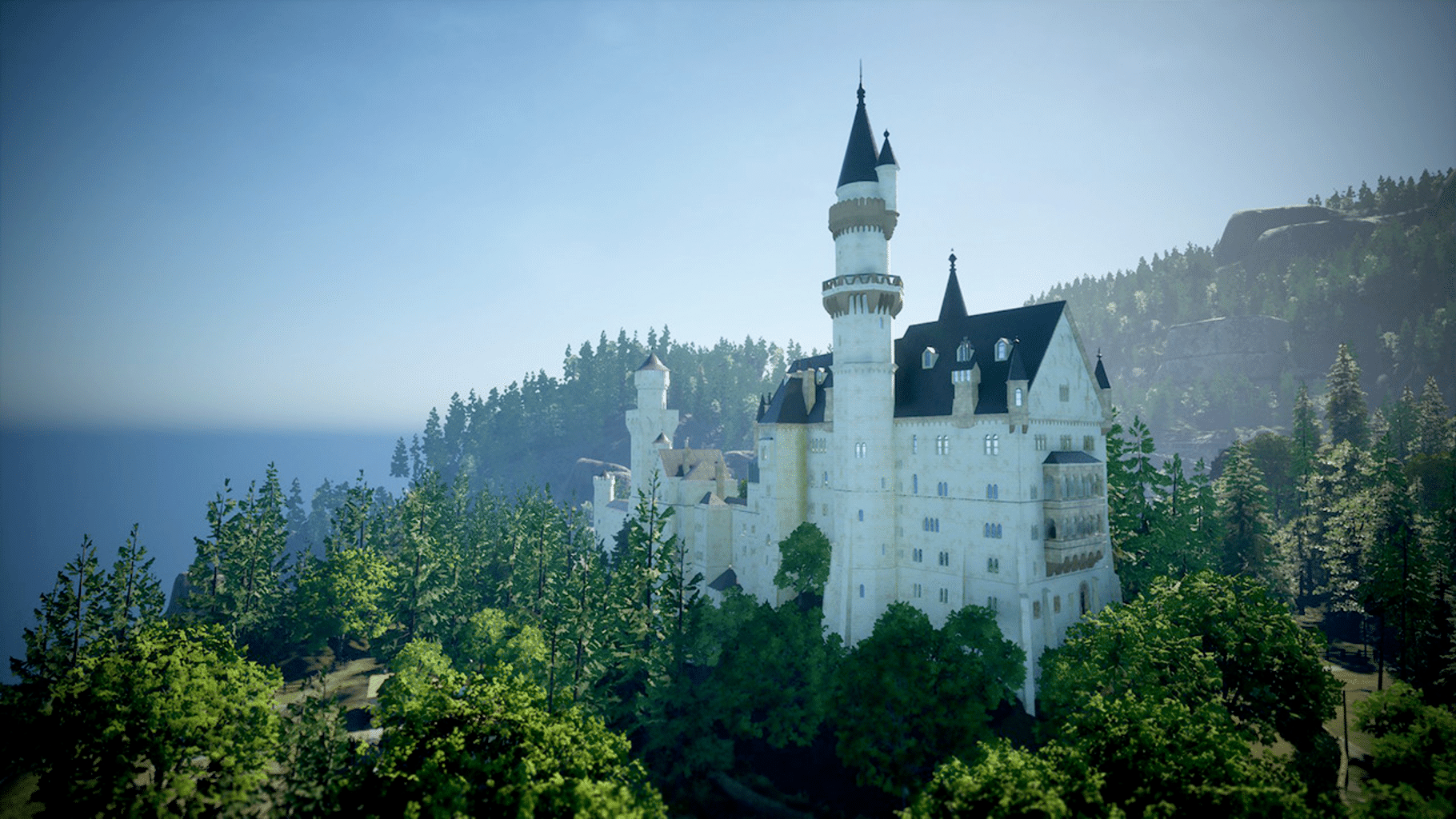 Fernbus Simulator: Bavarian Castle screenshot