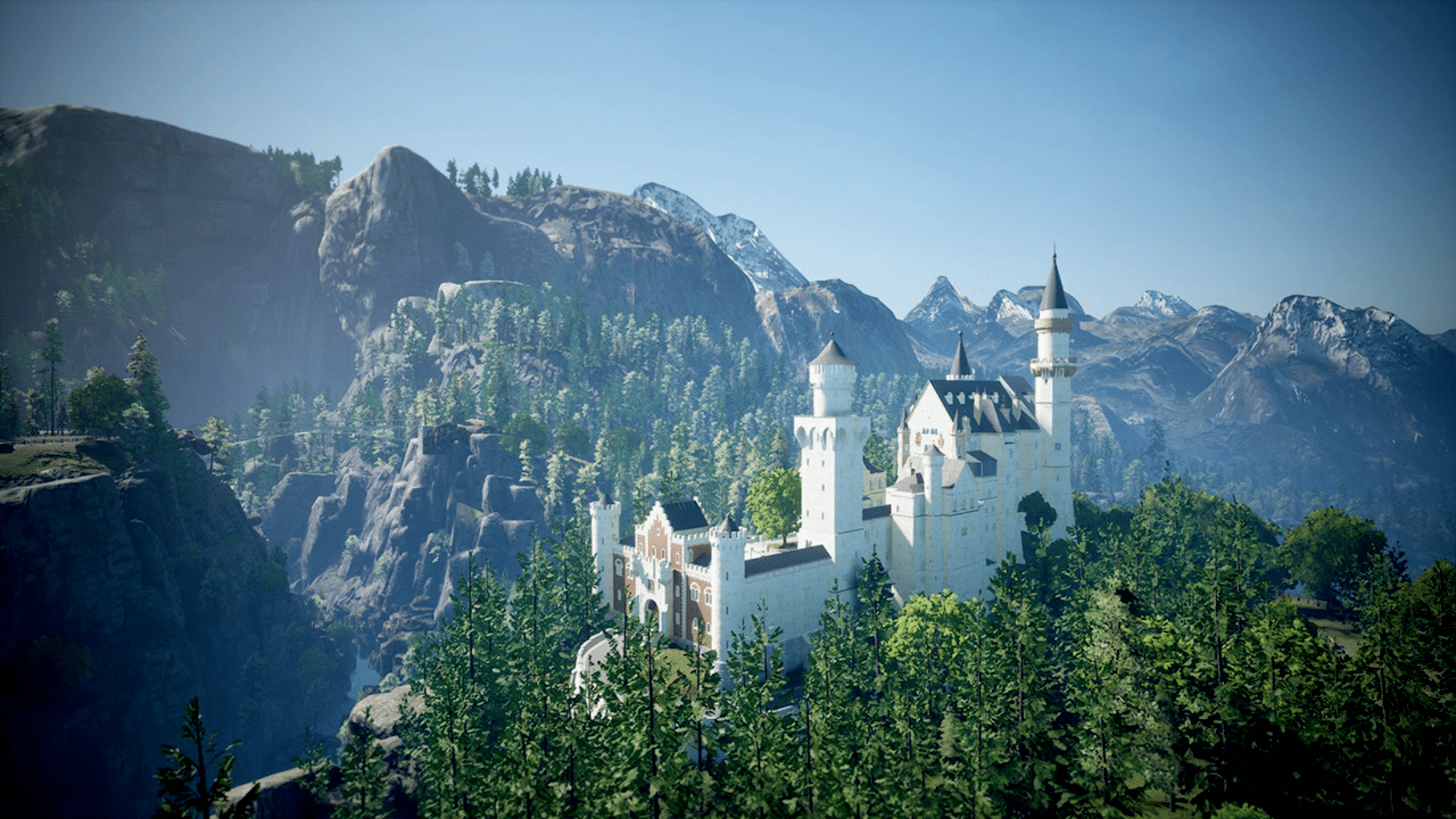 Fernbus Simulator: Bavarian Castle screenshot