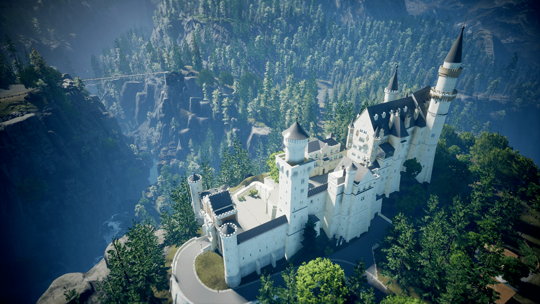 Fernbus Simulator: Bavarian Castle screenshot