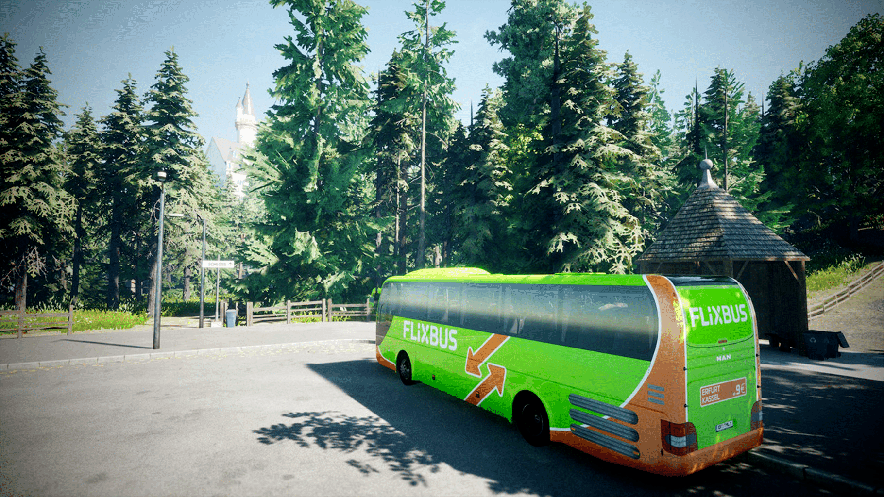 Fernbus Simulator: Bavarian Castle screenshot